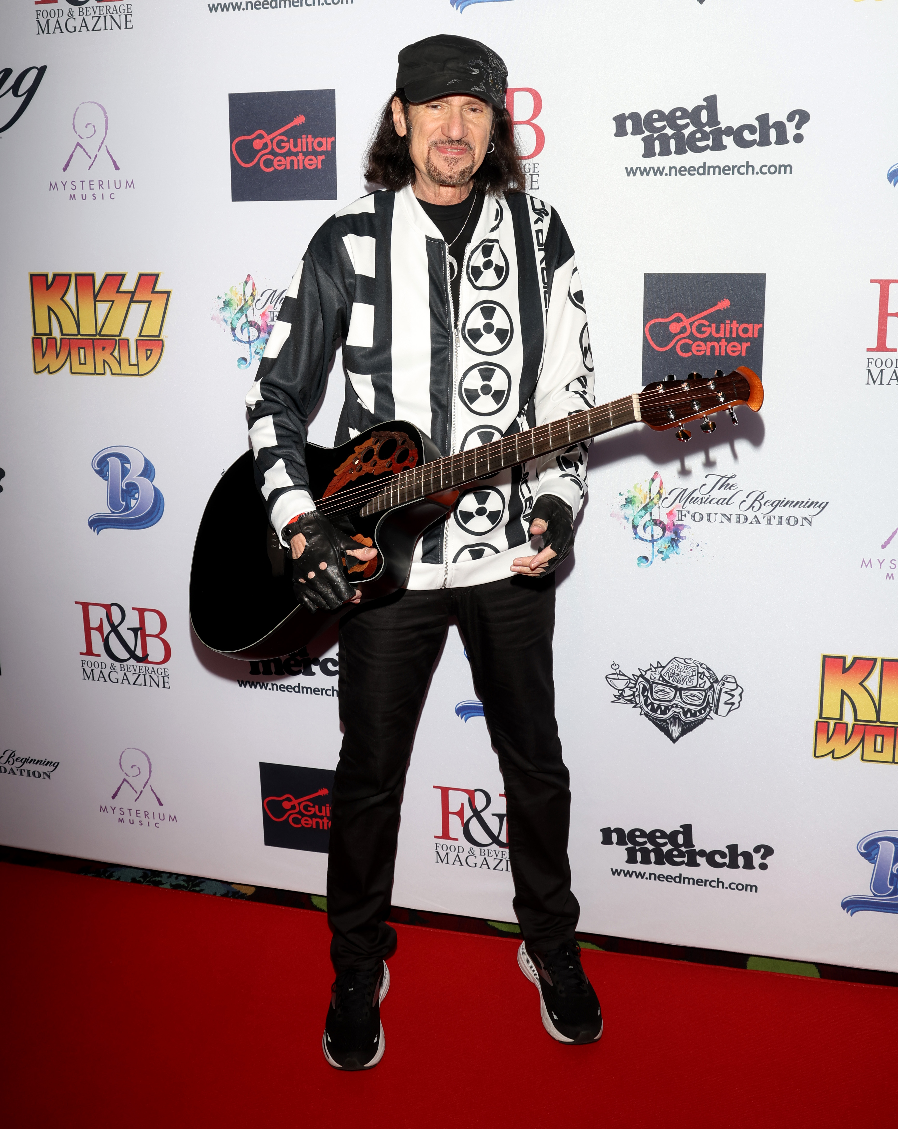 Bruce Kulick attends the Shirts Against the Blouses mini golf tournament at KISS World on February 25, 2025 | Source: Getty Images