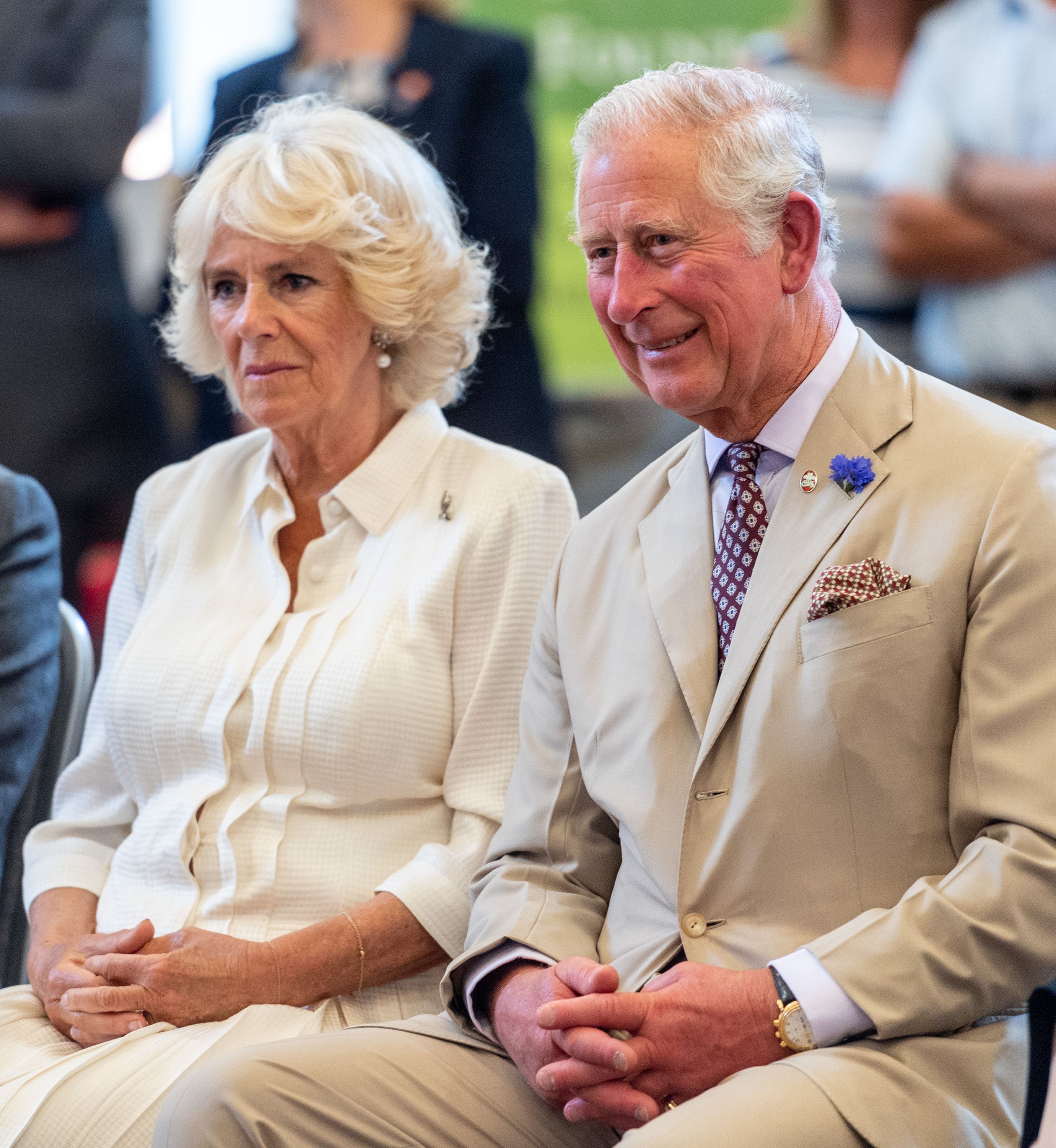 Prince Charles, Prince of Wales and Camilla, Duchess of Cornwall watch a performance at The Strand Hall on July 4, 2018 in Builth Wells, Wales | Source: Getty Images