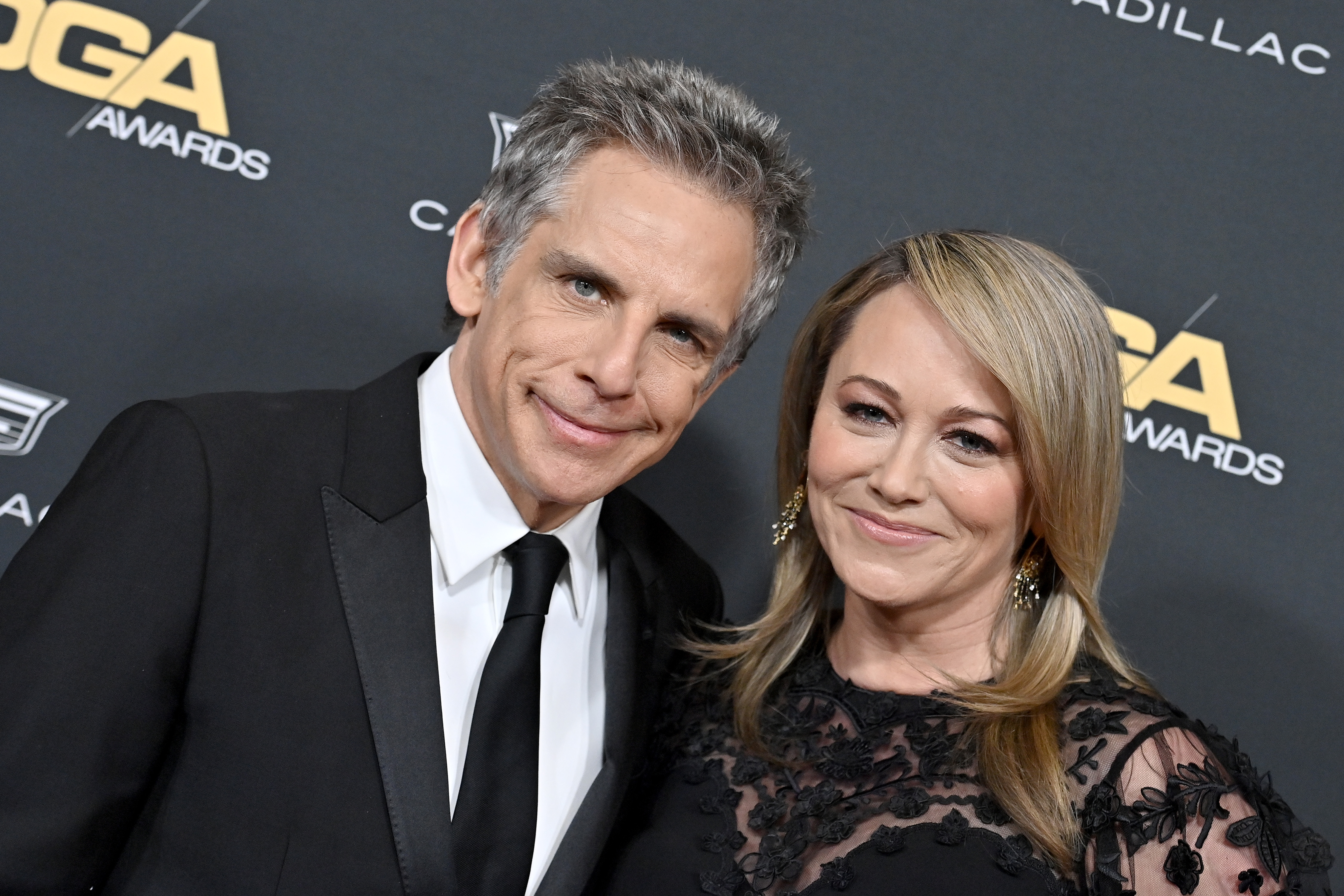 Ben Stiller and Christine Taylor in Beverly Hills, California on February 18, 2023 | Source: Getty Images