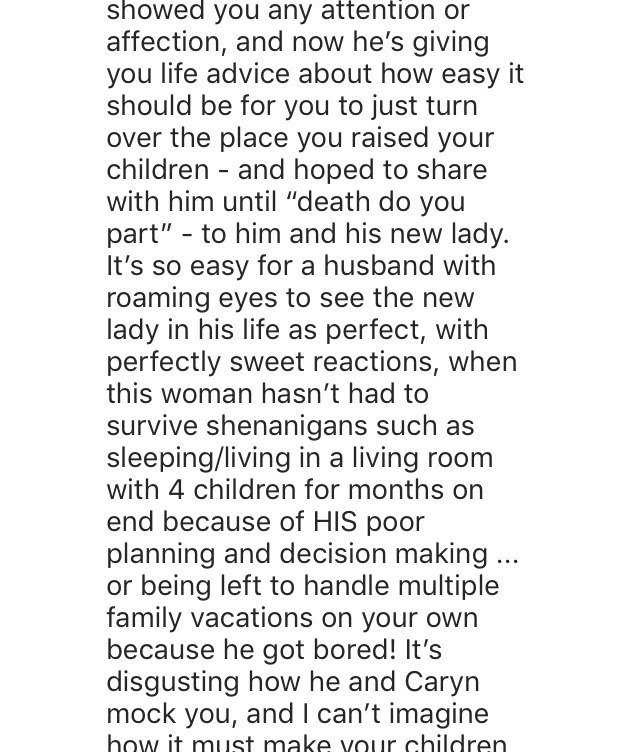 Second part of Sonya's comment | Source: Instagram/amyjroloff
