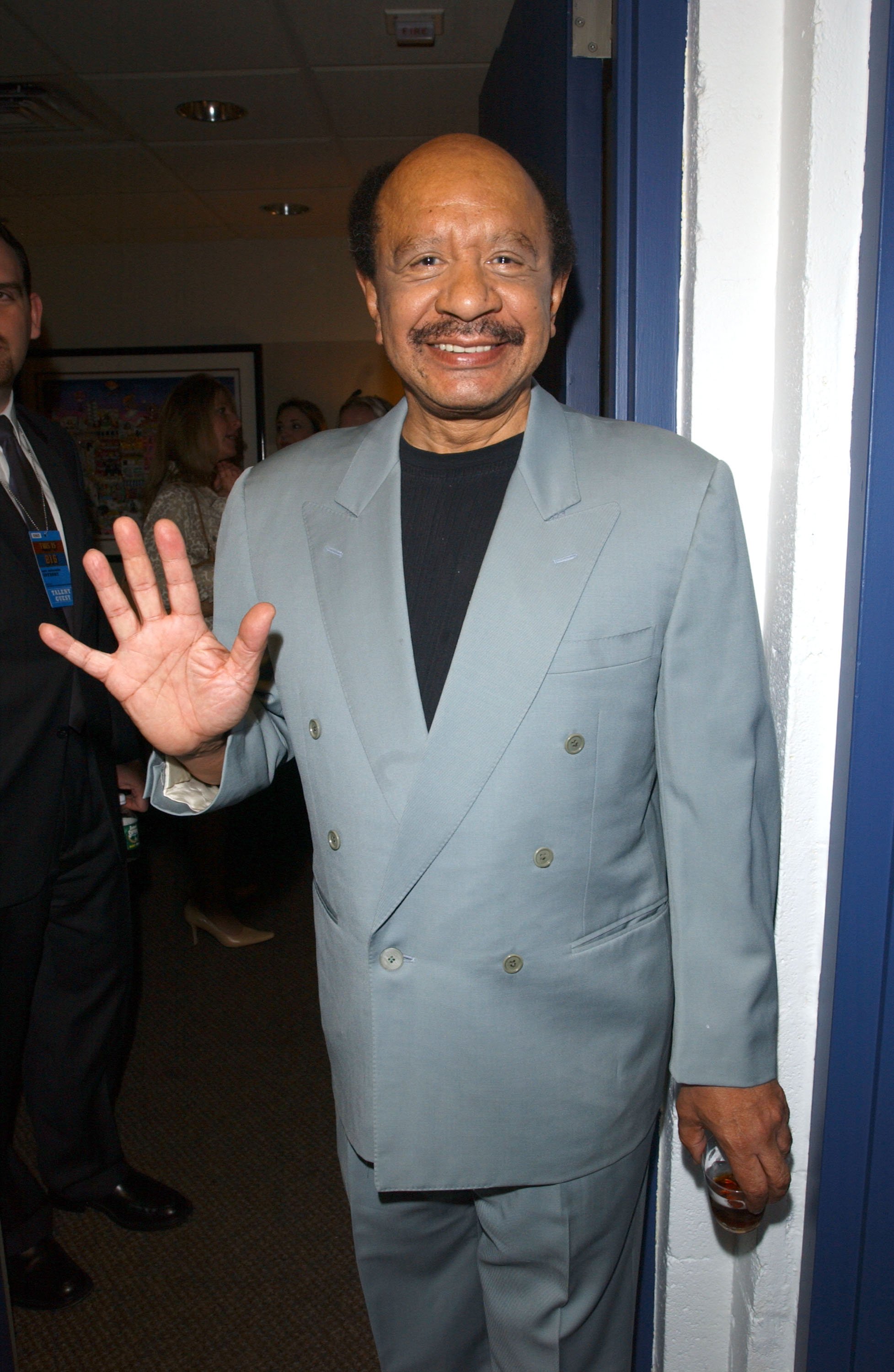 Actor Sherman Helmsley, of the 1970s television show "The Jeffersons," at the MTV Networks Upfront 2003 in New York City. | Source: Getty Images