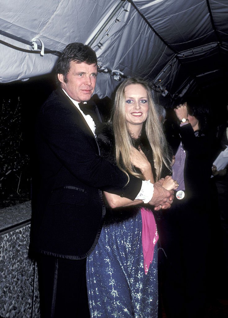 Michael Witney and Twiggy Lawson at the "A Gift of Music" LA Bicentennial Tribute to men and women event on April 25, 1981 | Photo: Getty Images | Photo: 