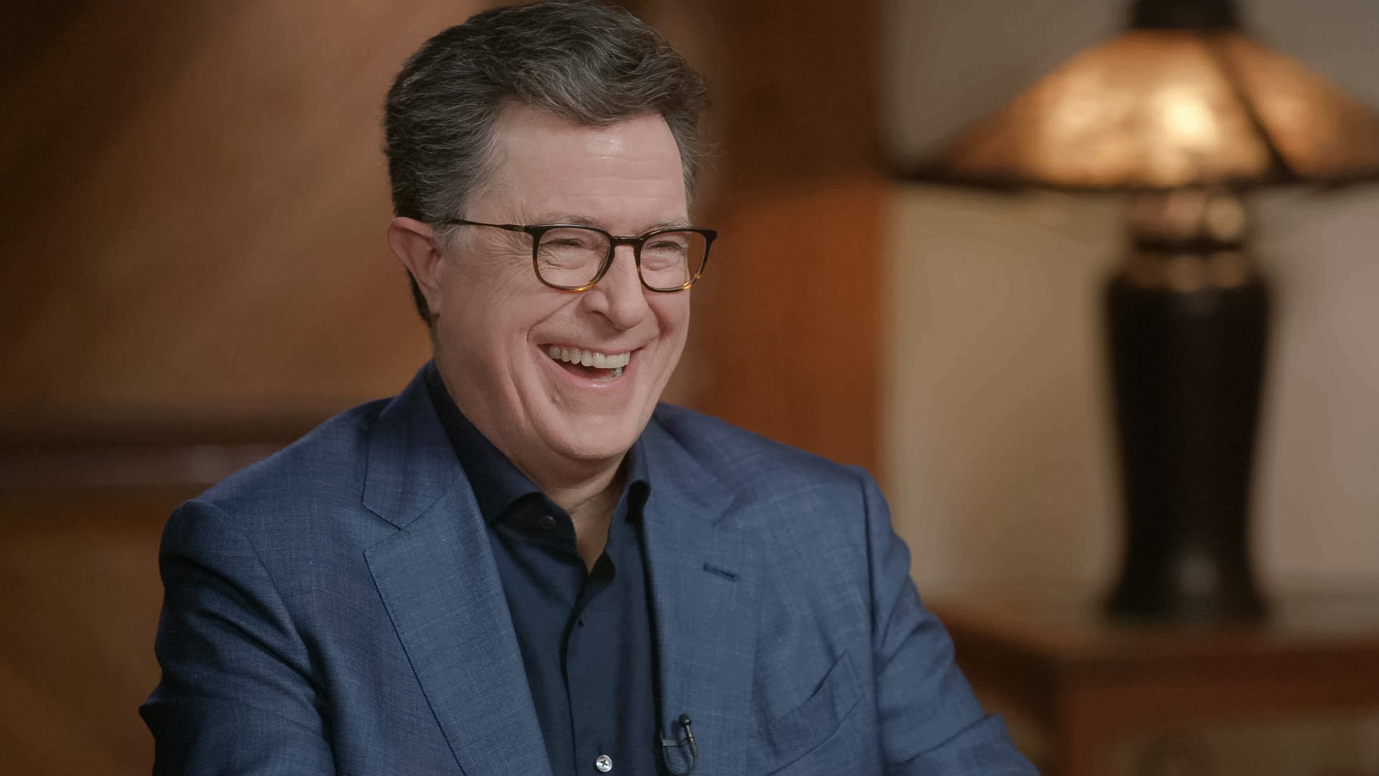 Stephen Colbert at "The Late Show with Stephen Colbert" on March 2, 2023, in New York | Source: Getty Images
