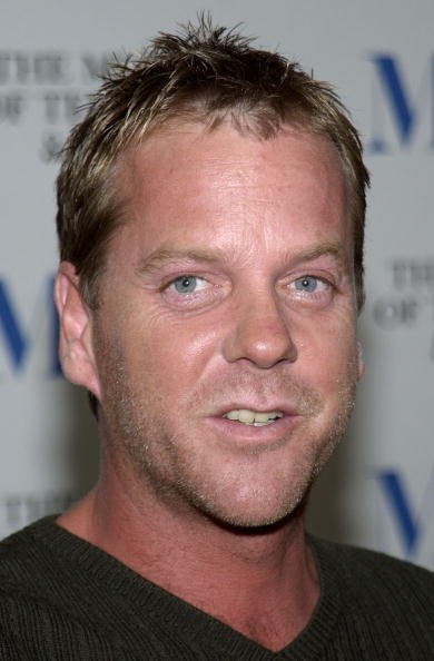 Kiefer Sutherland attends a seminar and DVD launch of the first season of the television show "24" at the Museum of Television And Radio on August 27, 2002, in Beverly Hills, California. | Source: Getty Images.