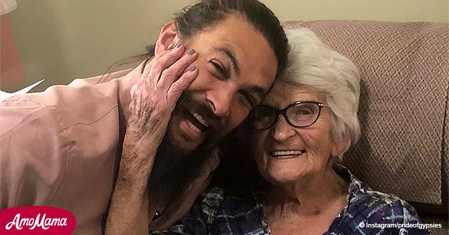 Jason Momoa's visit with his lovely grandmother will make your heart melt