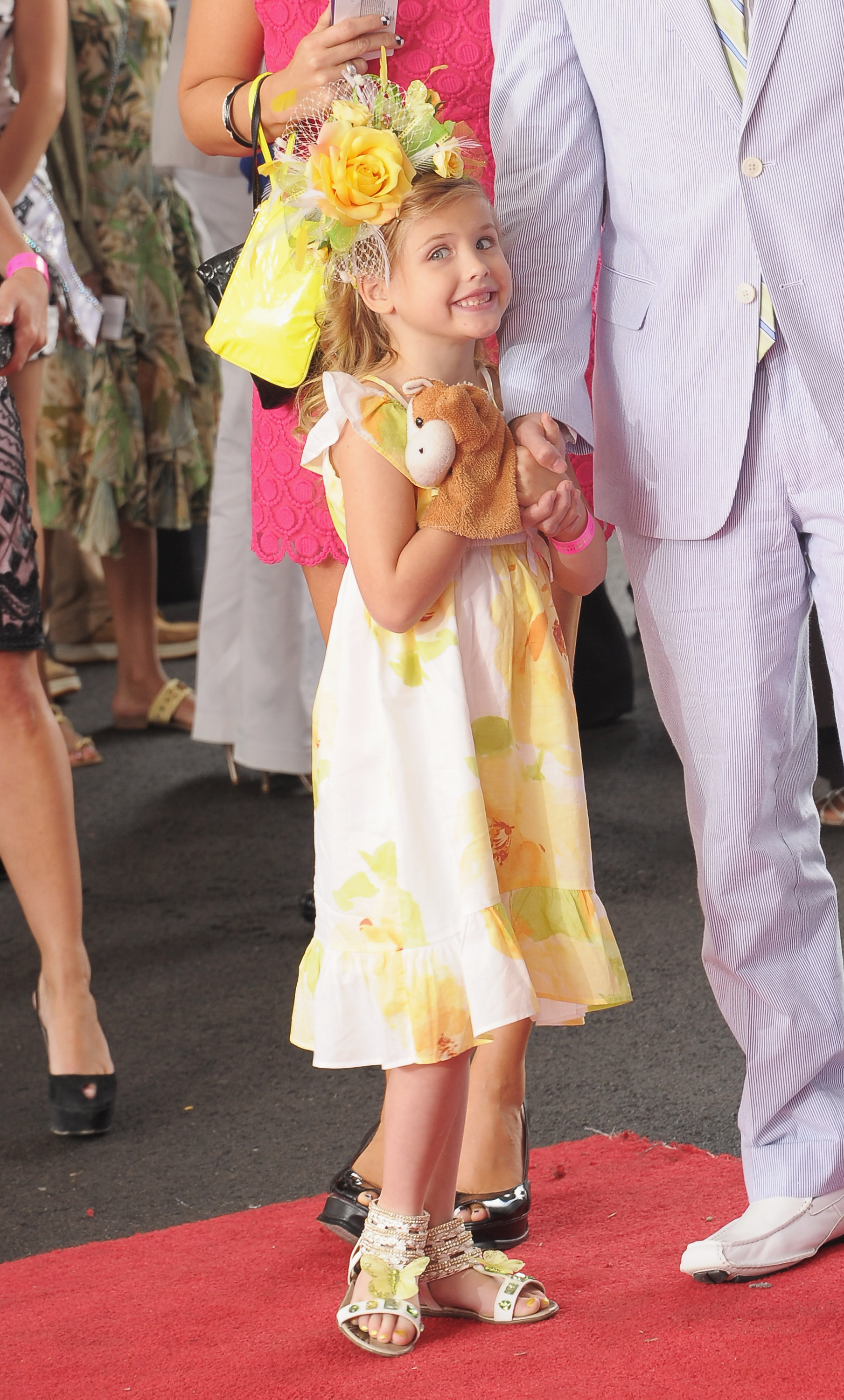 Dannielynn Birkhead attends the 138th Kentucky Derby at Churchill Downs on May 5, 2012, in Louisville, Kentucky.