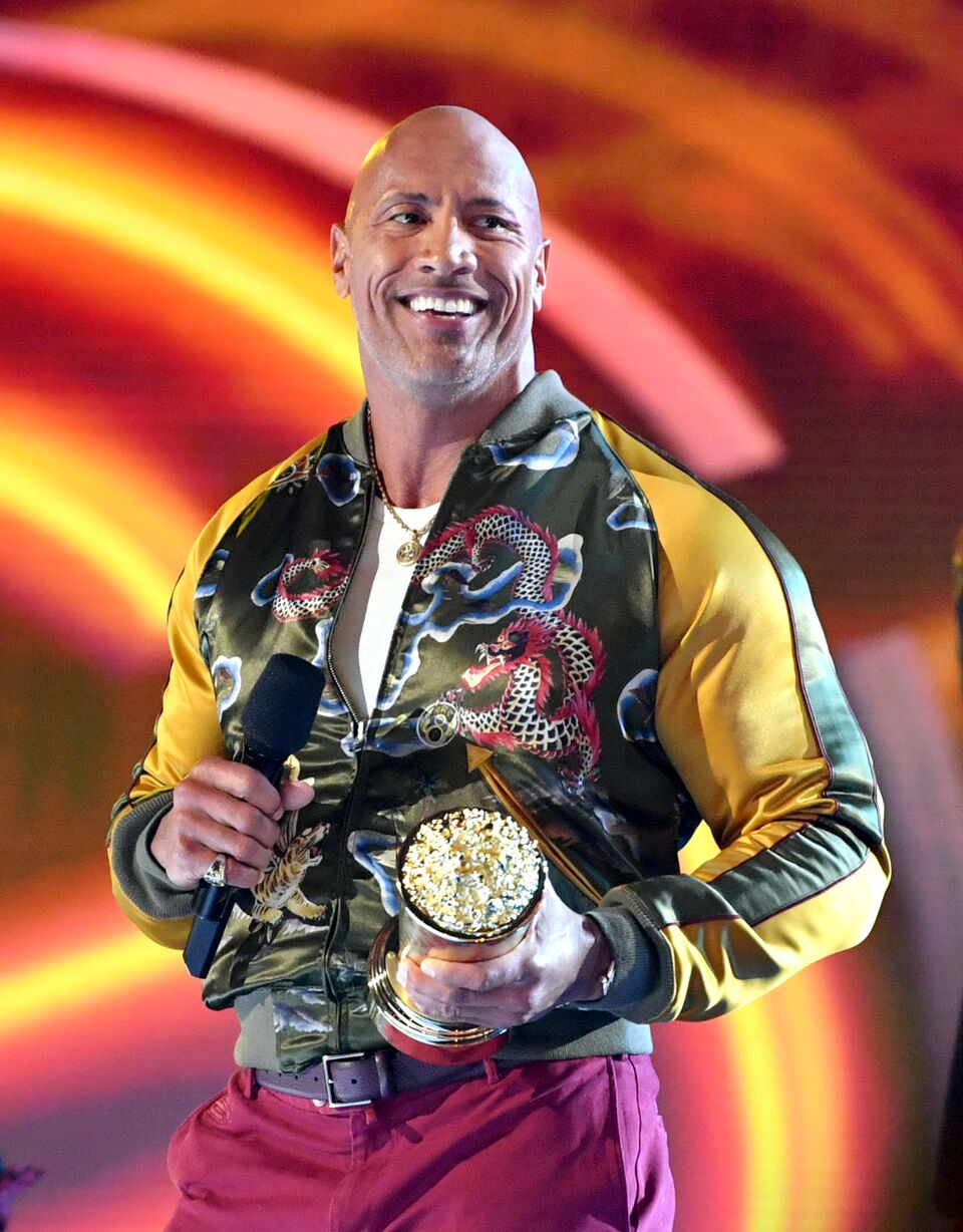 Dwayne Johnson attends the 2019 MTV Movie and TV Awards. | Source: Getty Images