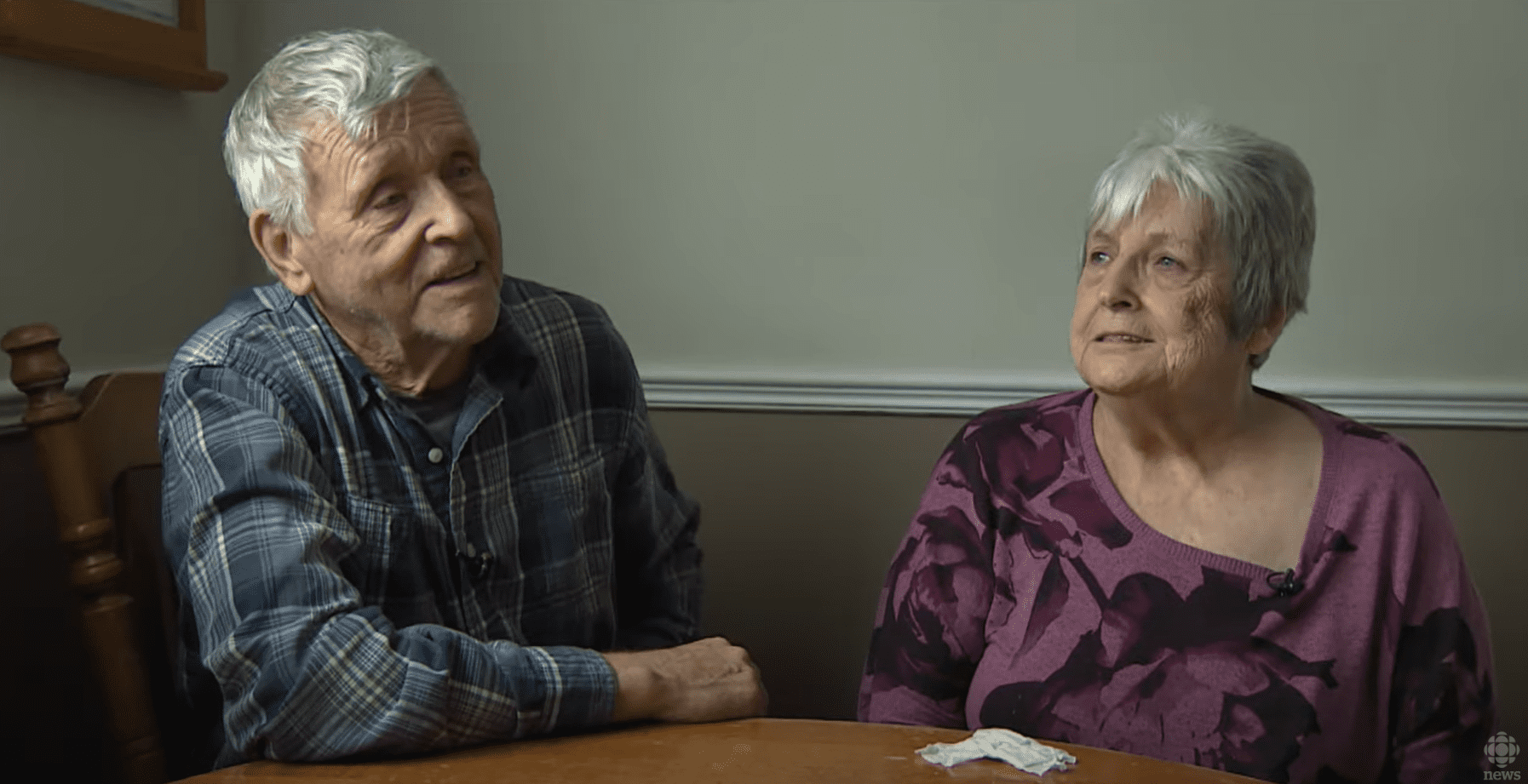Cecil and Muriel Stringer. | Source: youtube.com/CBC News: The National