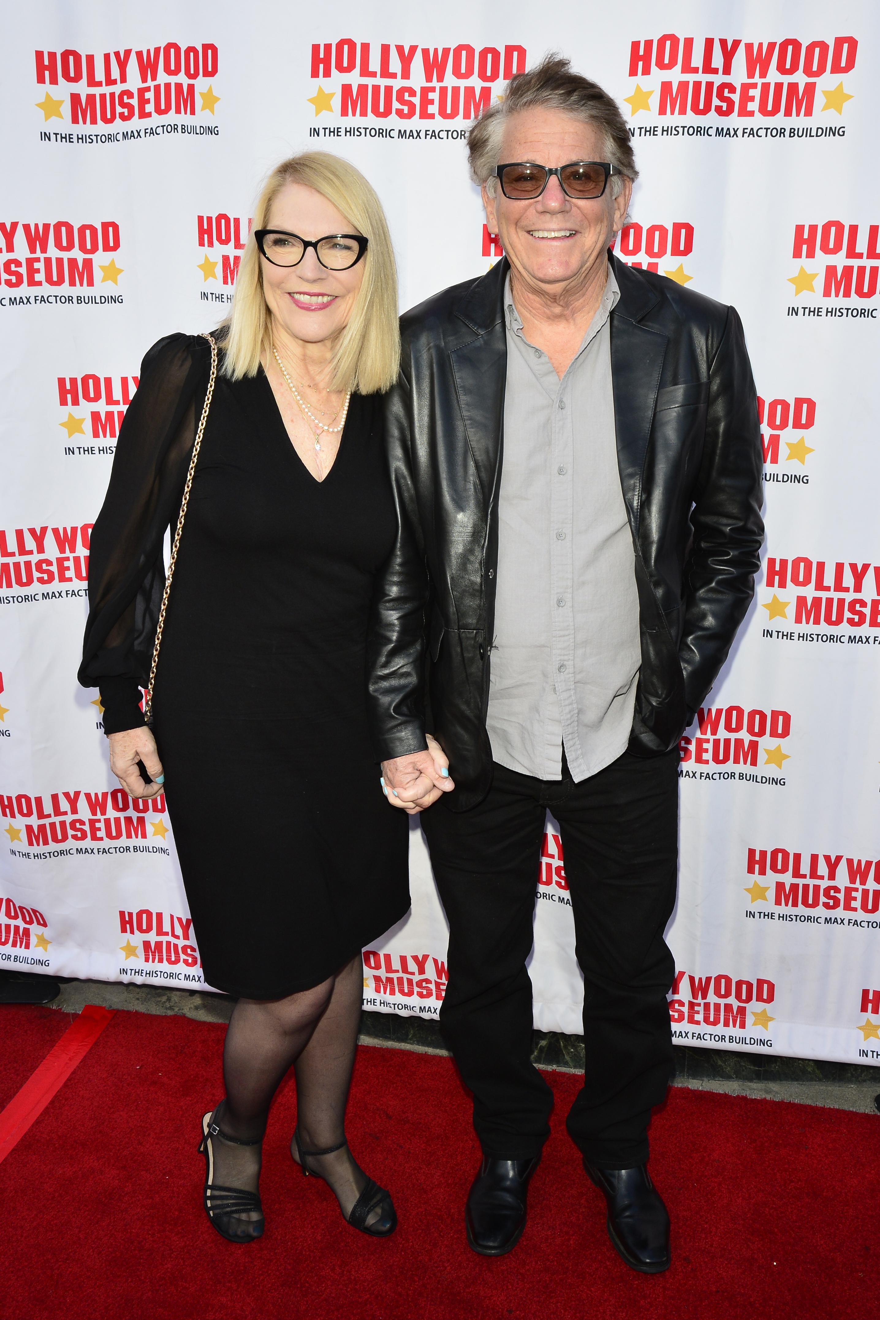 Sharon MaHarry and Anson Williams on June 08, 2023 in Hollywood, California. | Source: Getty Images