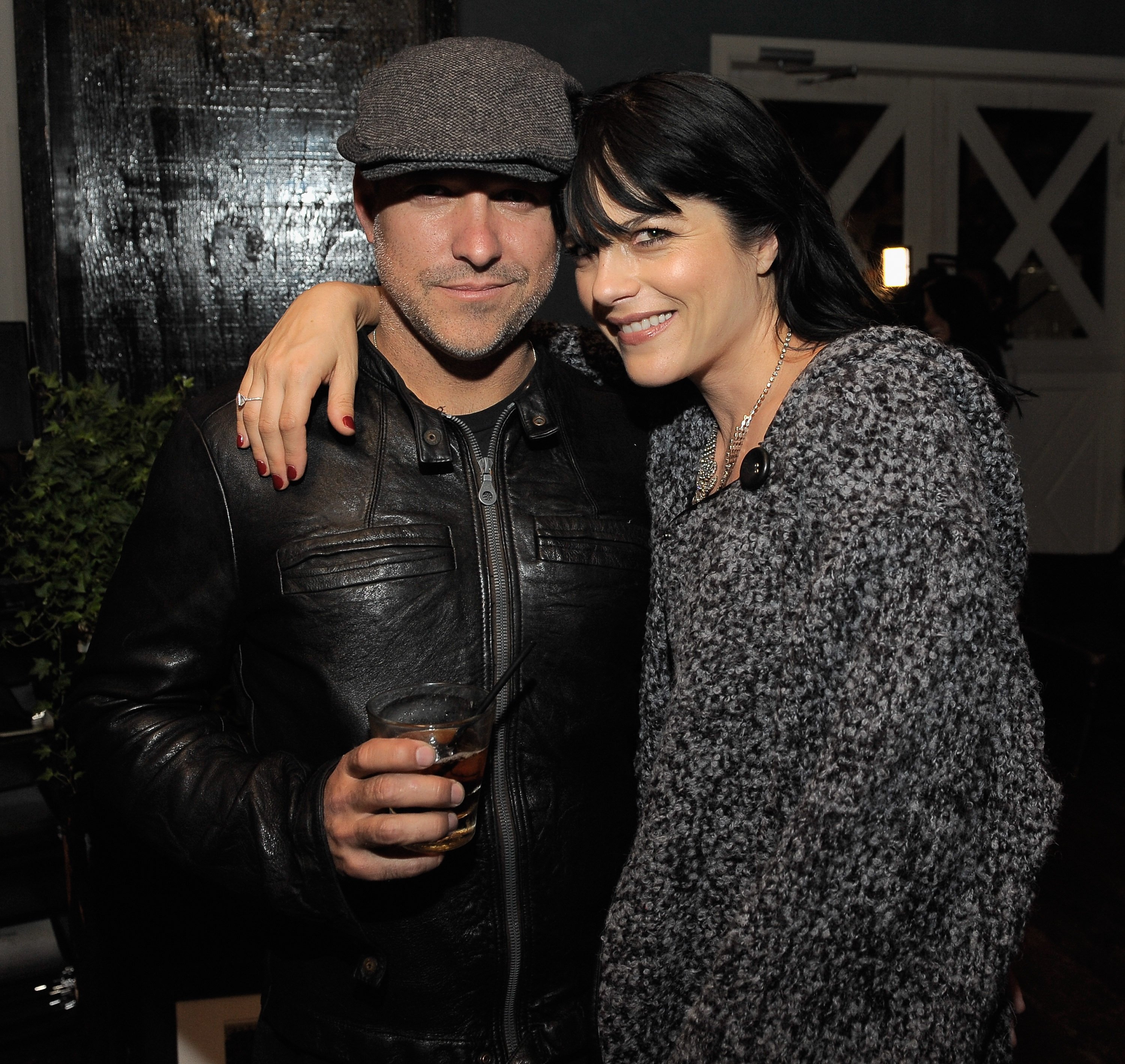 Jason Bleick and Selma Blair at the launch of "Beckley By Melissa" on October 19, 2011 | Source: Getty Images