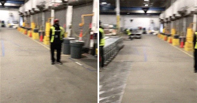 In a viral TikTok video an Amazon employee pans one of their warehouses and claims that everyone has quit | Photo: TikTok/dominic_giannini