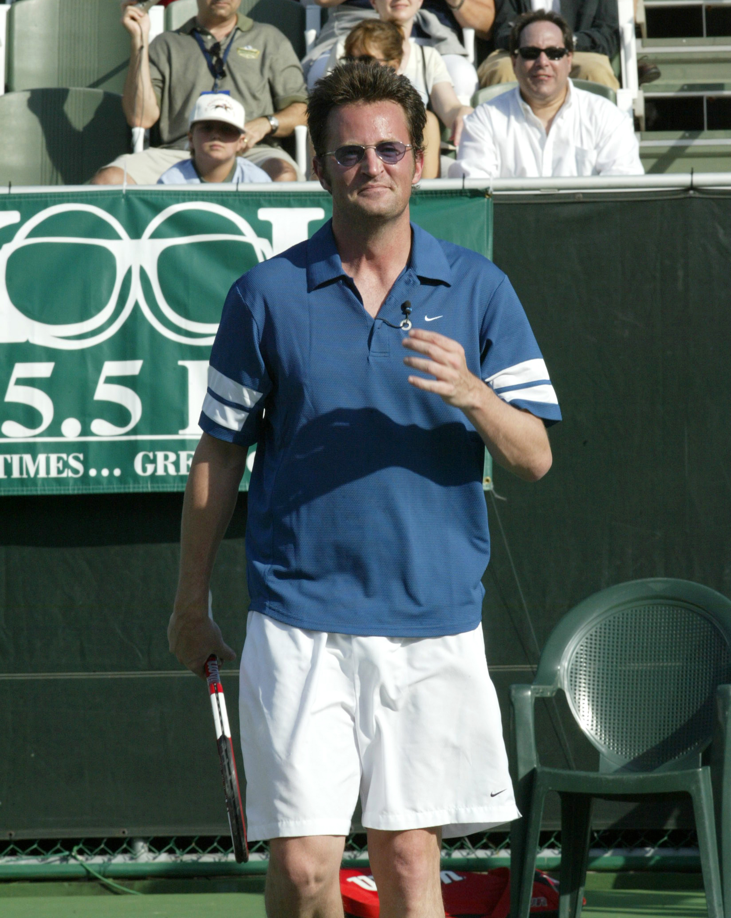 Matthew Perry participates in the Chris Evert/Bank of America Pro-Celebrity Classic in Delray Beach, Florida on December 5, 2004 | Source: Getty Images