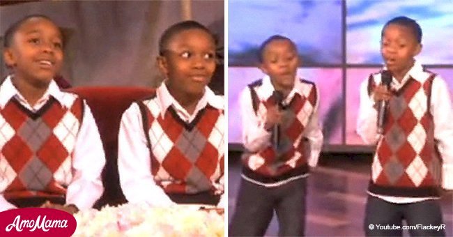 10-year-old twins melt hearts singing for Ellen DeGeneres in a viral video