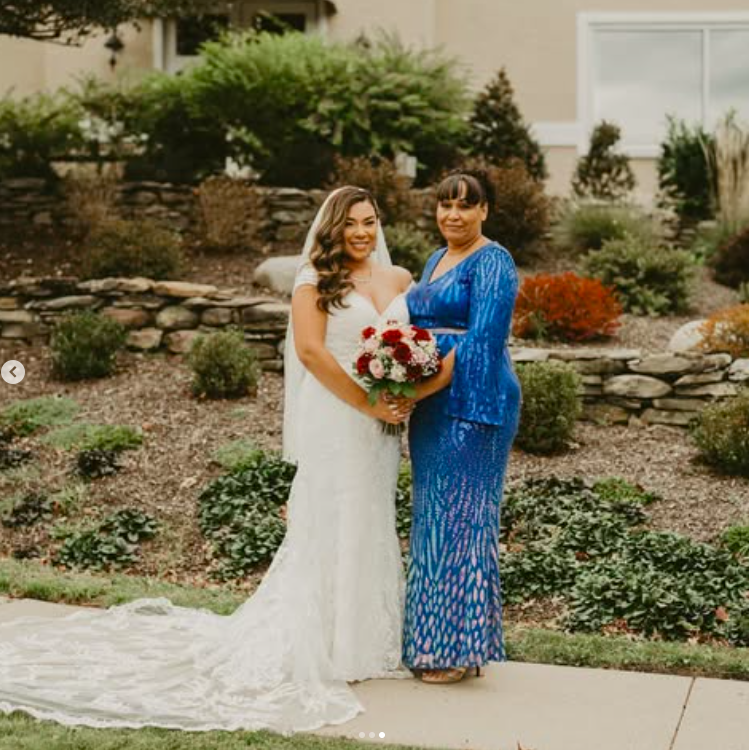 Delimar Vera and Luz Cuevas on Vera's wedding day, posted on May 12, 2024. | Source: Instagram/delimar_vera