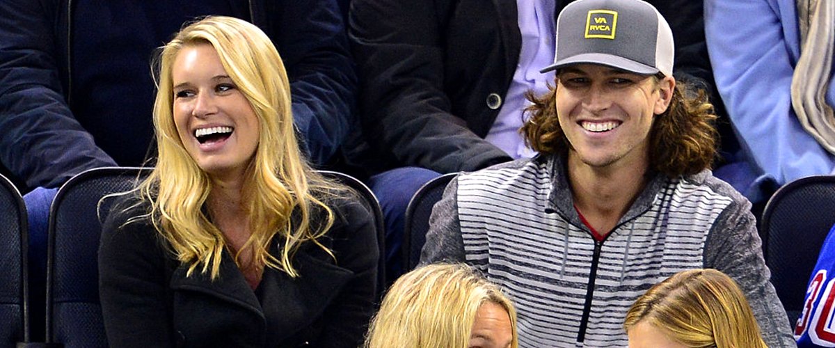  Stacey Harris and Jacob deGrom at Madison Square Garden on November 11, 2014 | Photo: Getty Images