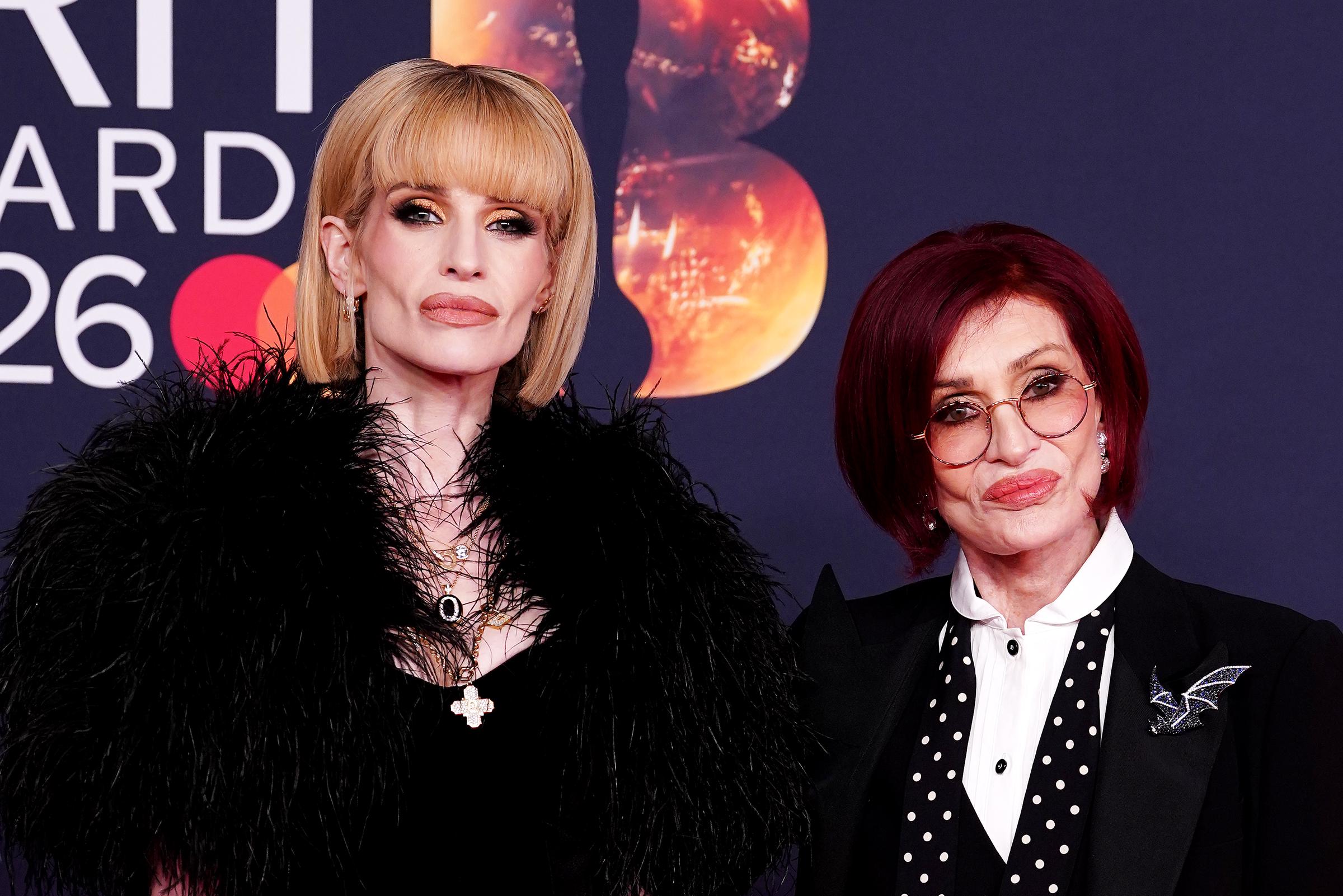 Kelly and Sharon Osbourne attend The BRIT Awards 2026 at Co-op Live on 28 February in Manchester, England. | Source: Getty Images