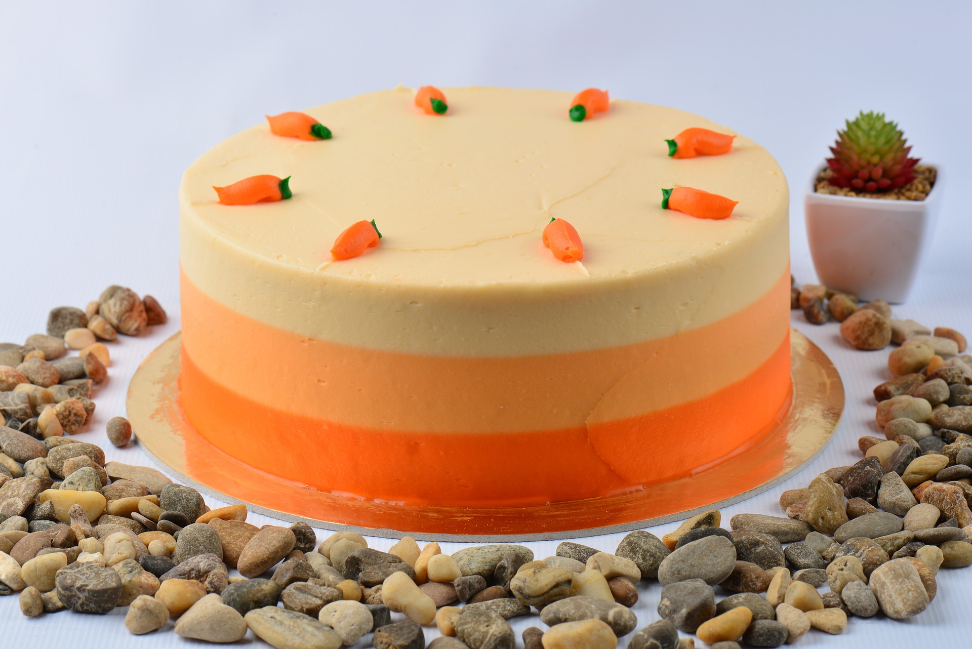 A delicious carrot cake | Source: Pixabay