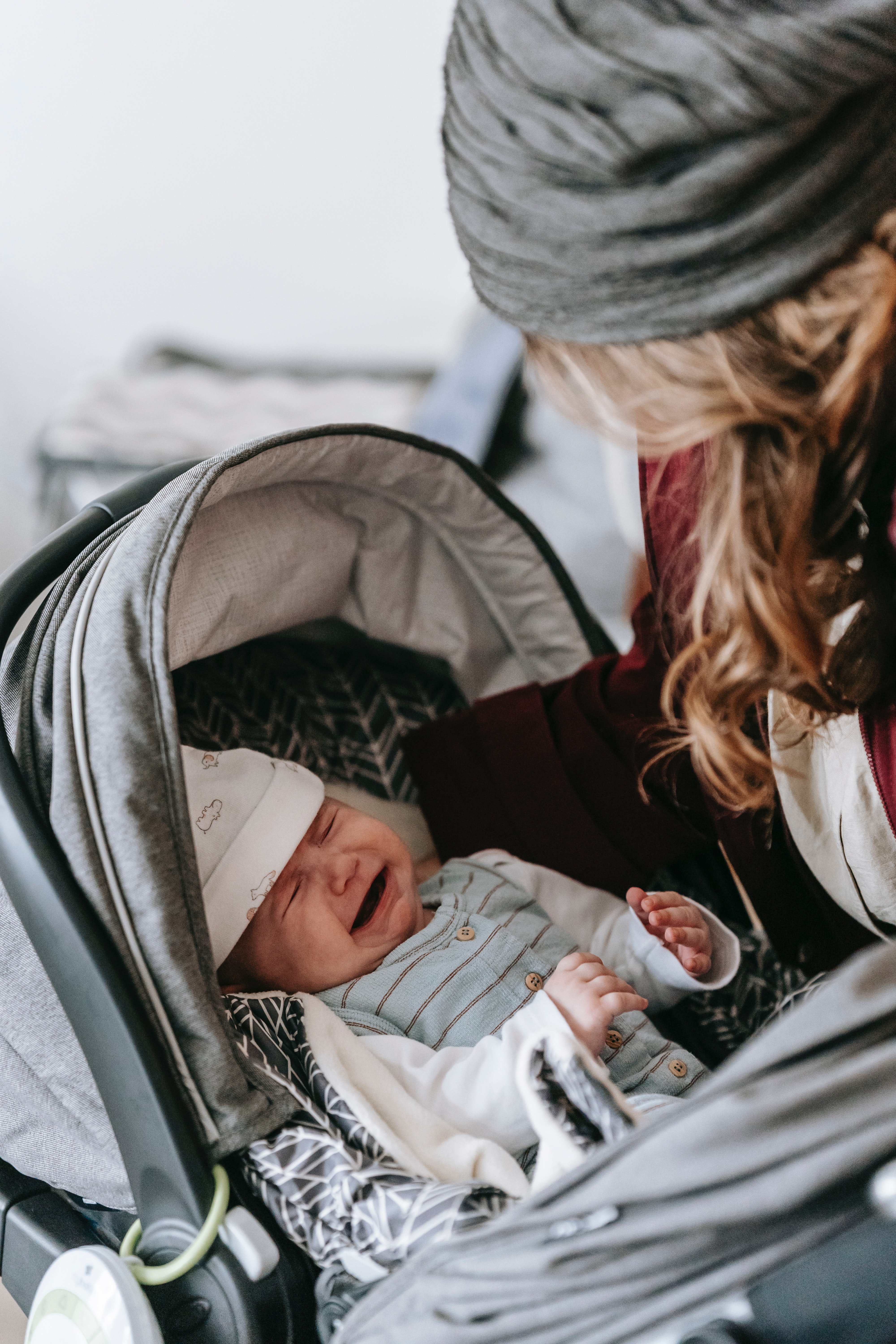 Emma was shocked to find Theo with a baby in a stroller. | Source: Pexels