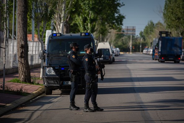 Des agents de la police nationale. |Photo : Getty Images