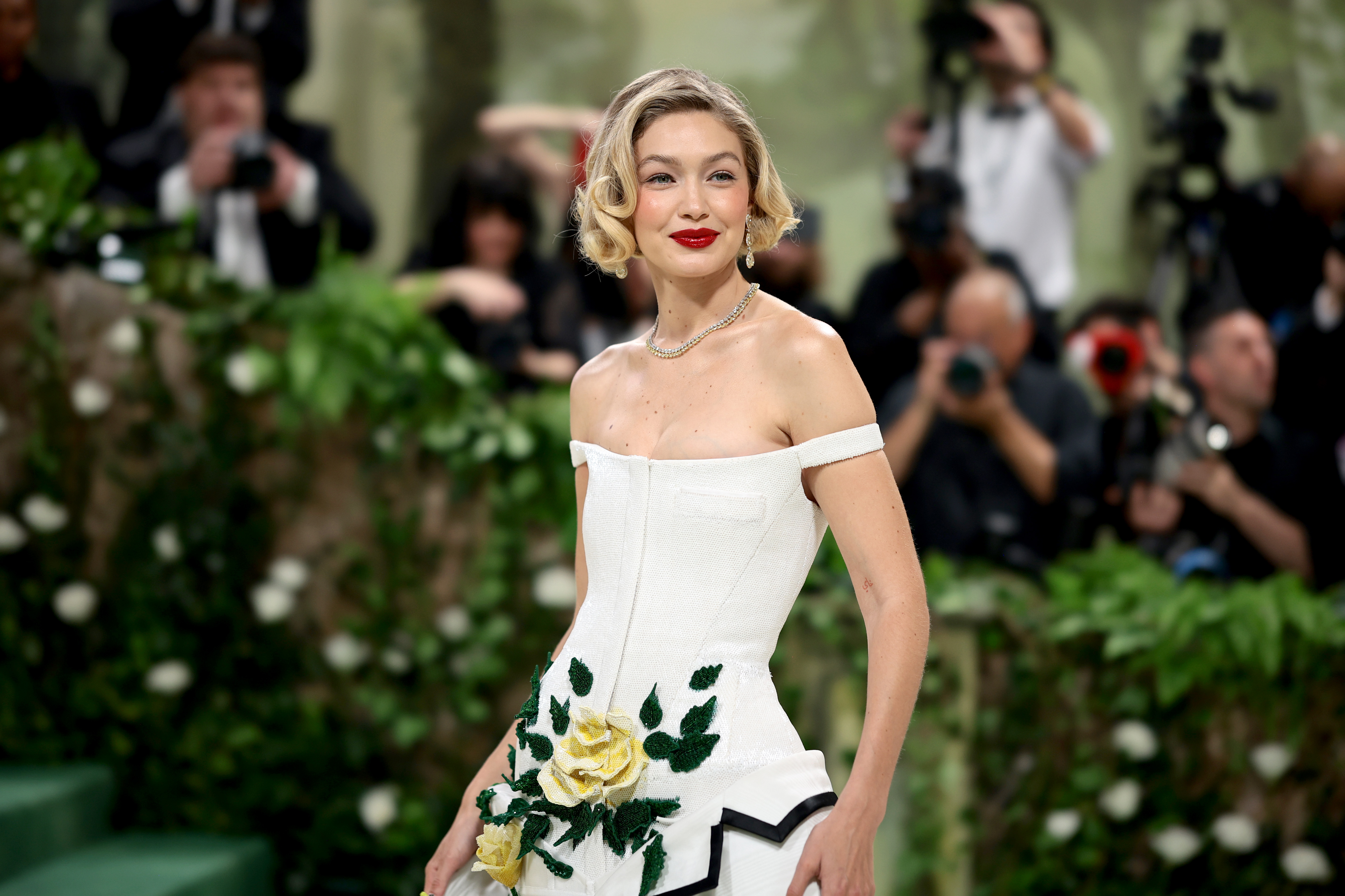 Gigi Hadid at The 2024 Met Gala on May 6, in New York. | Source: Getty Images