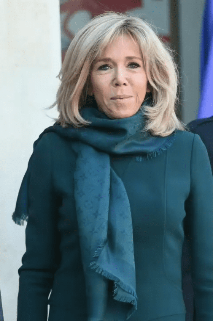 Brigitte Macron lors de la visite du premier ministre du Quebec | Photo : Getty Images