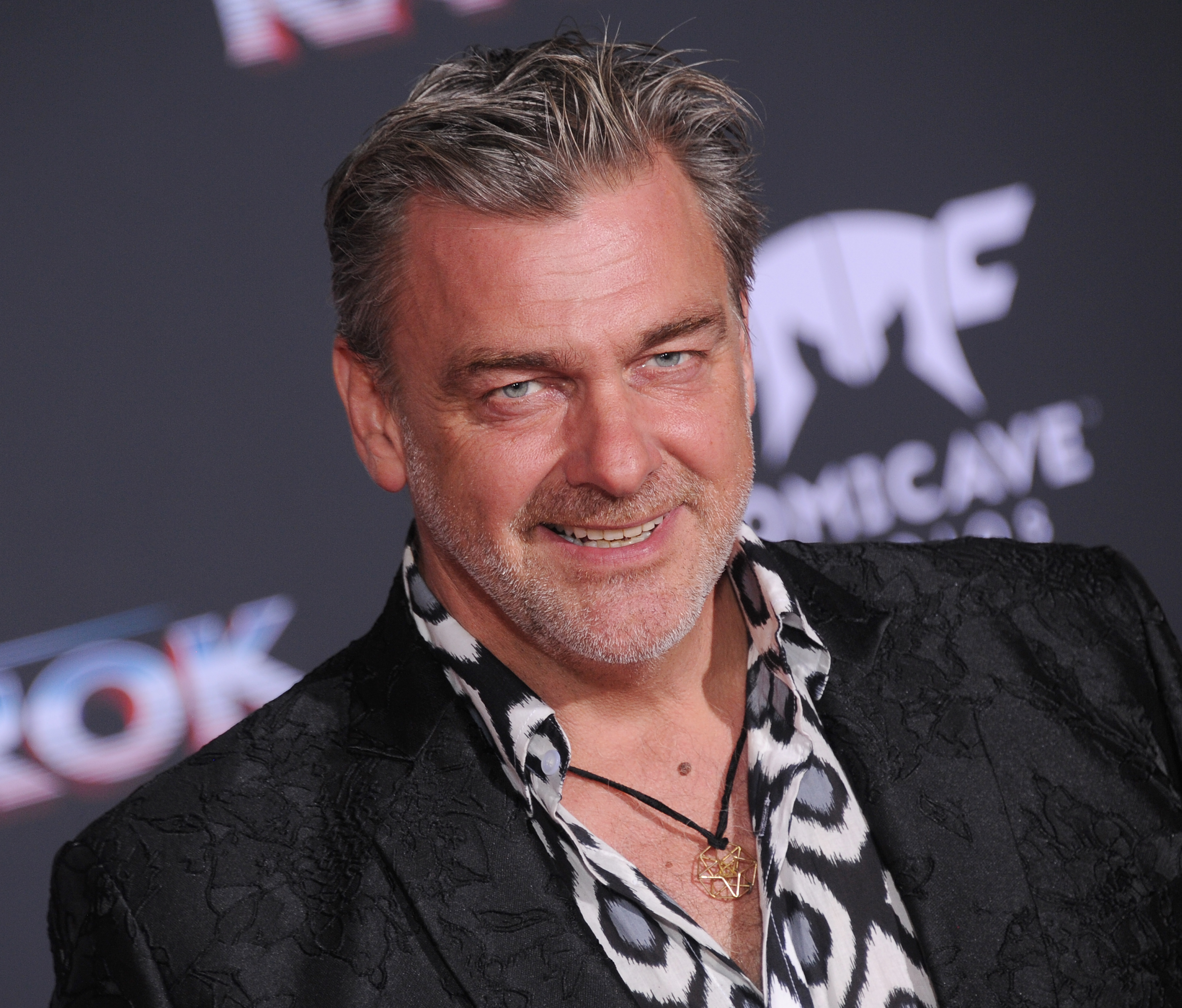 Ray Stevenson at the premiere of Disney and Marvel's "Thor: Ragnarok" at the El Capitan Theatre, on October 10, 2017, in Los Angeles, California. | Source: Getty Images