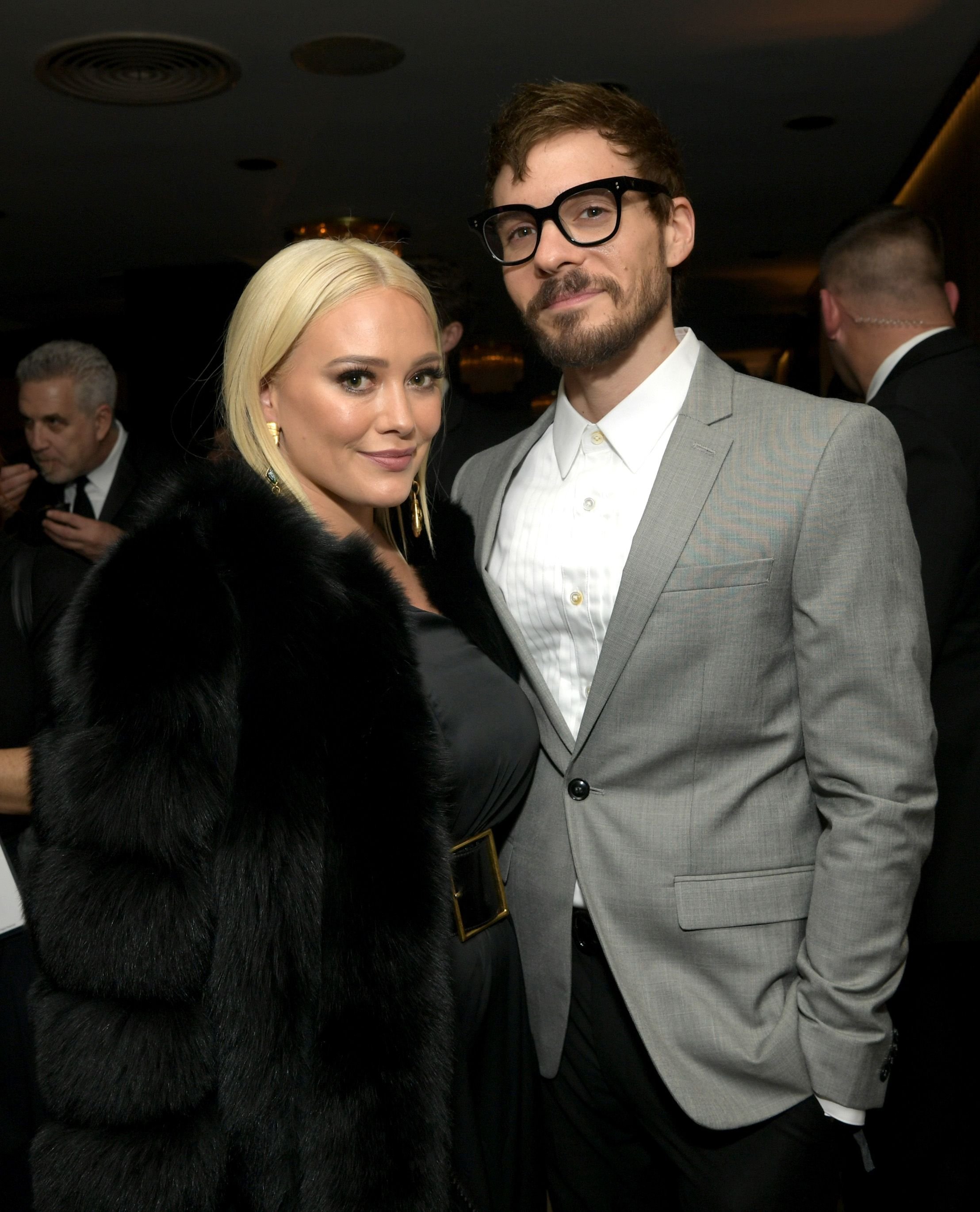 Hilary Duff and Matthew Koma at the Amazon Prime Video's Golden Globe Awards After Party at The Beverly Hilton Hotel | Photo: Getty Images