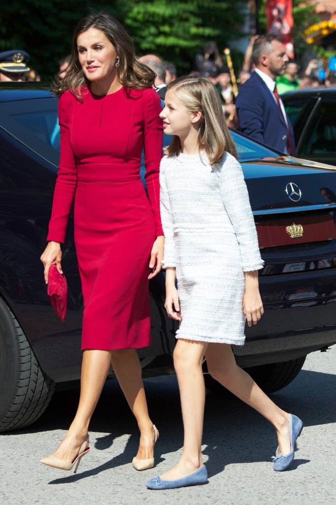 La Reina Letizia y la Princesa Leonor en Covadonga, España, el 8 de septiembre de 2018. | Imagen: Getty Images La Reina Letizia y la Princesa Leonor en Covadonga, España, el 8 de septiembre de 2018. | Imagen: Getty Images