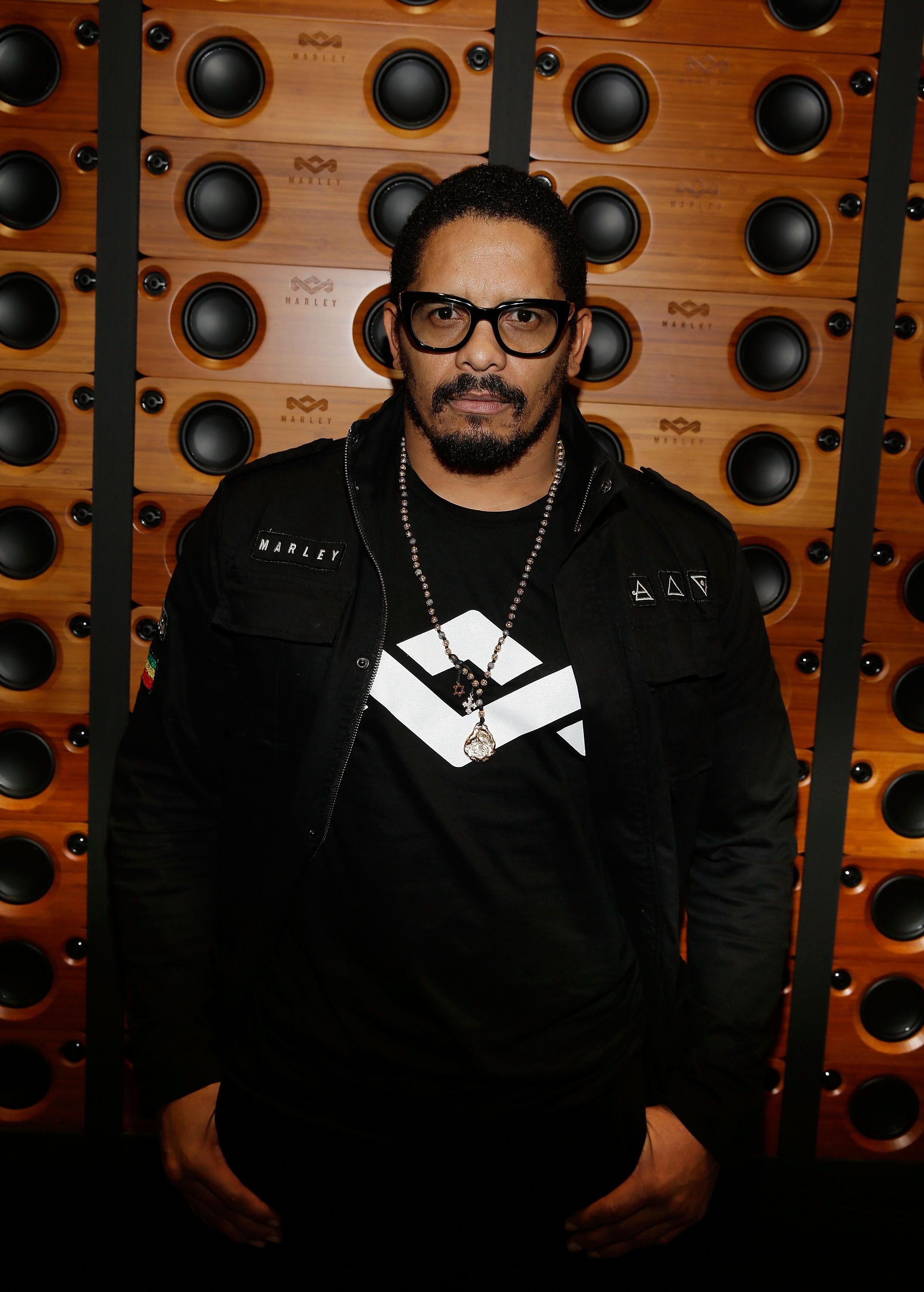 Rohan Marley at the House of Marley booth during the International Consumer Electronics Show at the Las Vegas Convention Center on January 6, 2015 in Las Vegas, Nevada | Photo: Getty Images