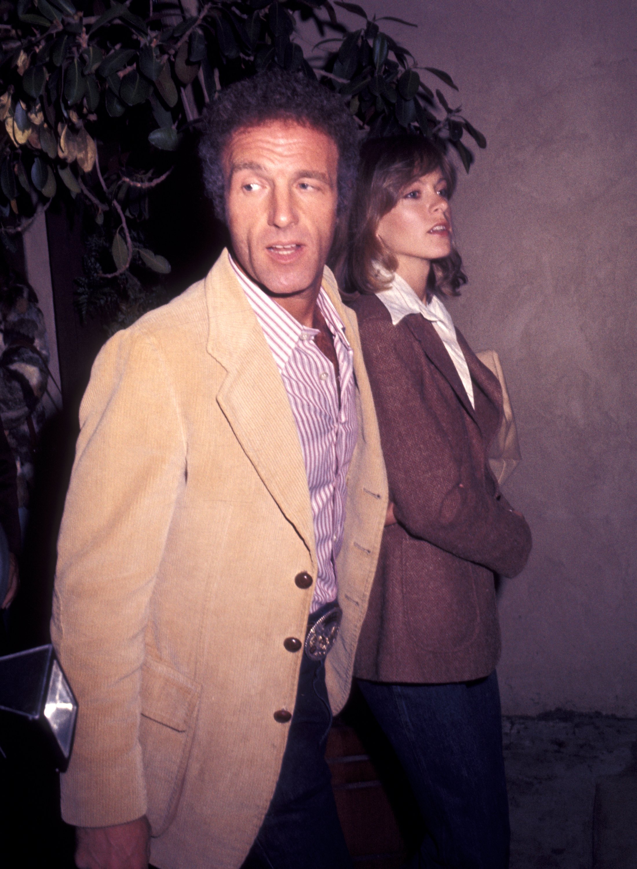 Actor James Caan and Sheila Ryan attend the screening of "Black Sunday" on March 23, 1977 at Mann Village Theater in Westwood, California. | Source: Getty Images