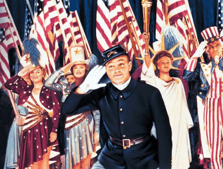James Cagney as composer, dancer and actor George M. Cohan in the film "Yankee Doodle Dandy," in 1942 | Photo: Getty Images