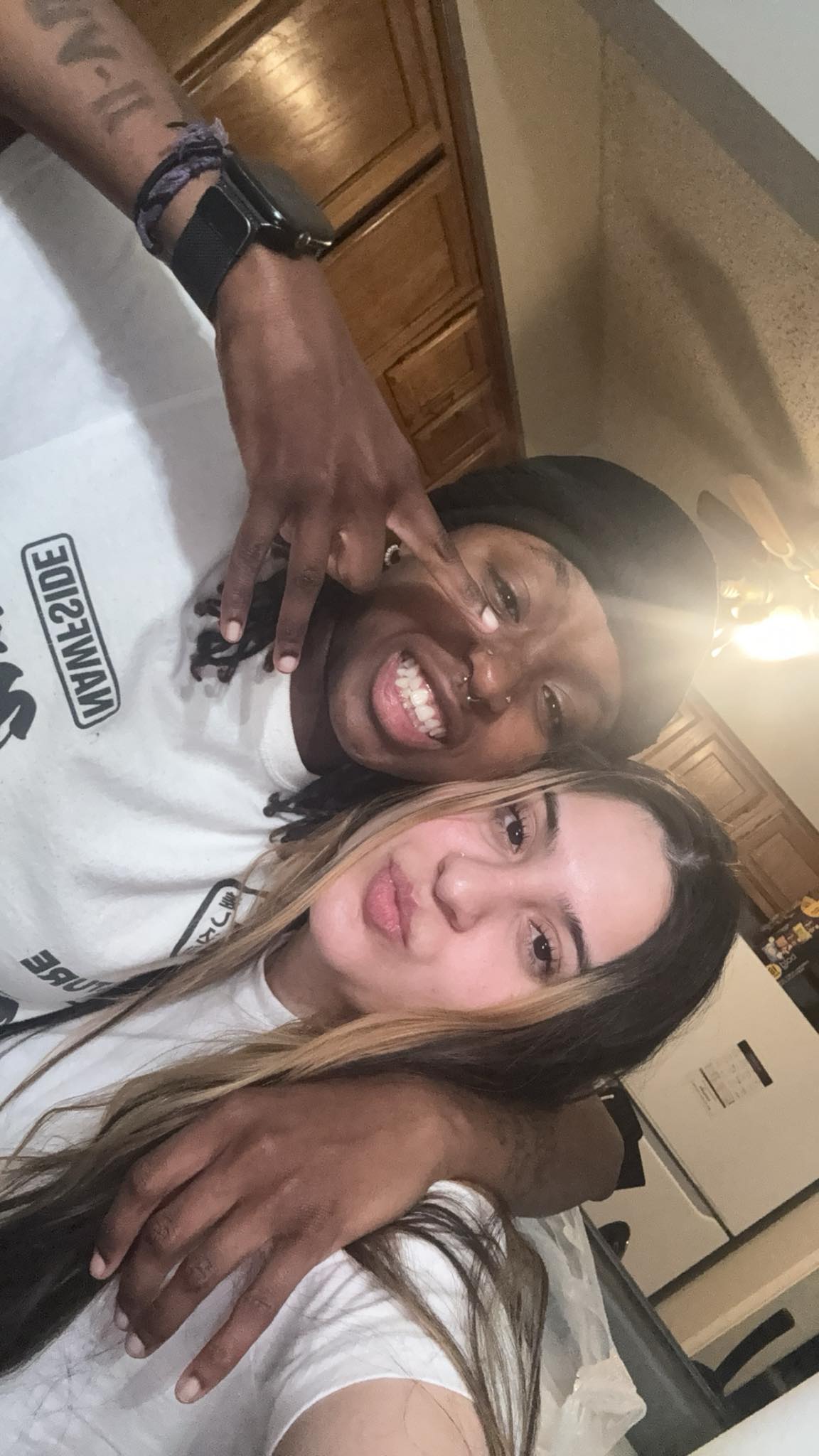 Anaiya Jackson and Ariana Herrera in a photo dated May 3, 2026 | Source: Facebook/Anaiya Jackson