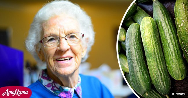 Three elderly ladies try describing their most prized crops to a deaf friend