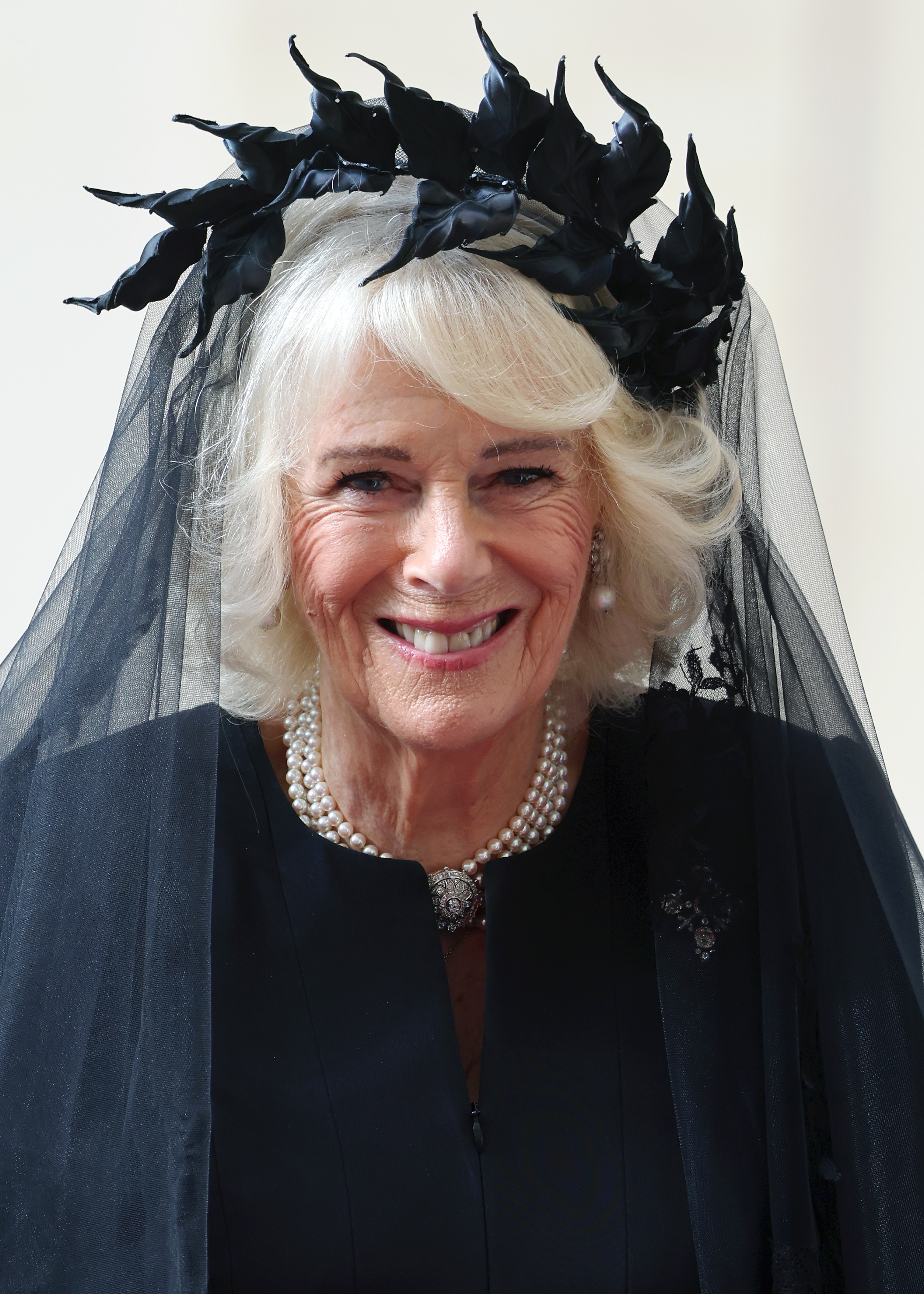 Queen Camilla on October 23, 2025 in Vatican City | Source: Getty Images