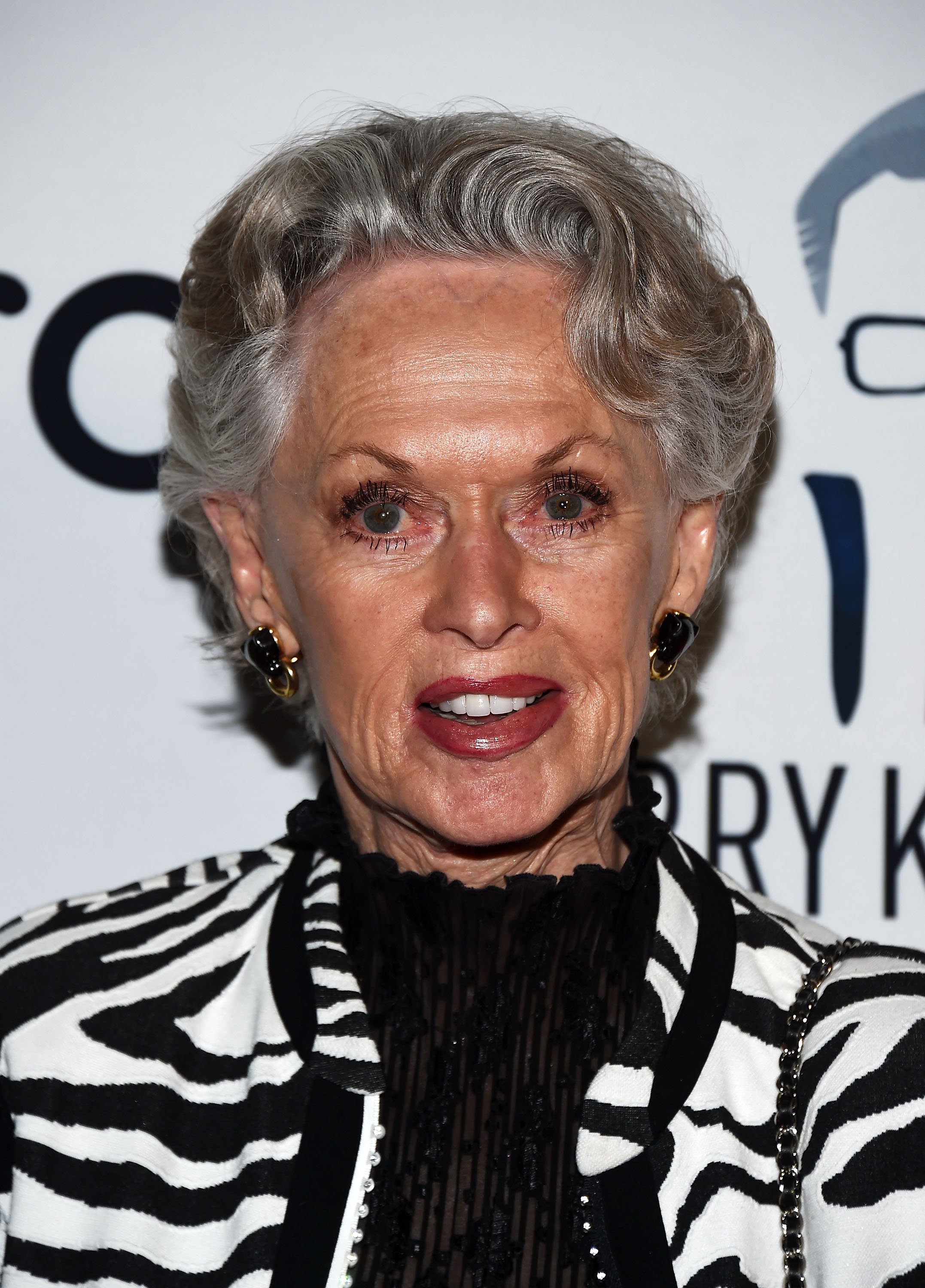Tippi Hedren arrives at Larry King's 60th Broadcasting Anniversary Event at HYDE Sunset: Kitchen + Cocktails on May 1, 2017 in West Hollywood, California | Source: Getty Images 