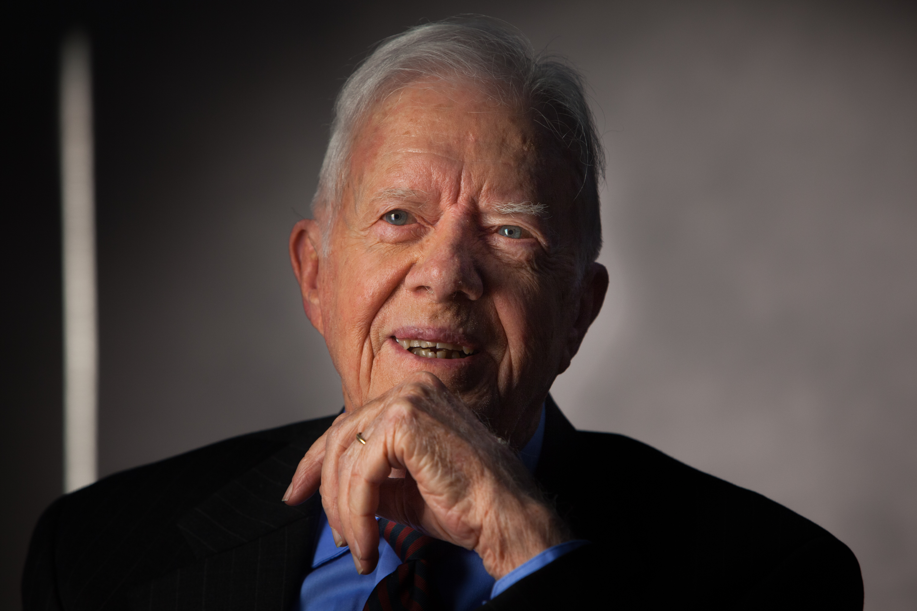 Former President Jimmy Carter at the Carter Center in Atlanta, Georgia, on September 14, 2011 | Source: Getty Images