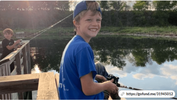 Capture d'écran de la photo de Ricky Lee Sneve | Photo : gofundme.com/f/little-ricky-saving-his-little-sis
