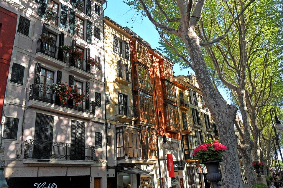 Casas en Mallorca, España. | Foto: Pixabay