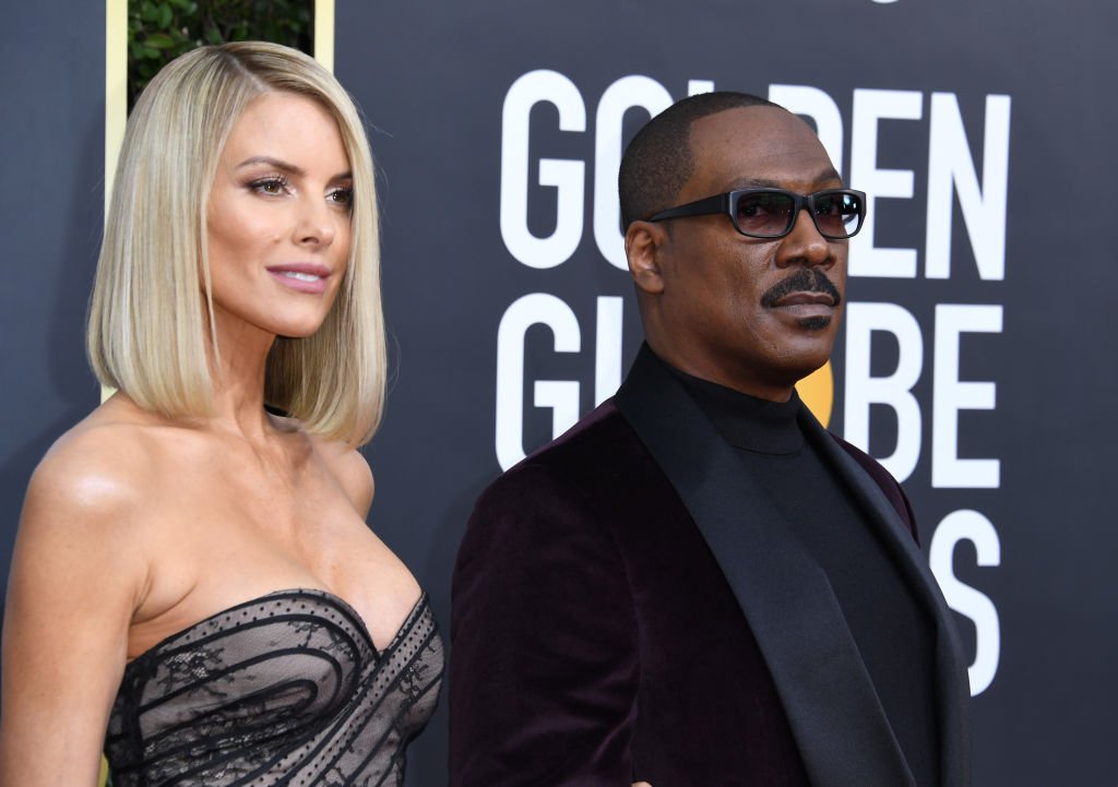 Paige Butcher and Eddie Murphy at the red carpet of the 77th Annual Golden Globe Awards at The Beverly Hilton Hotel on January 5, 2020. | Photo: Getty Images