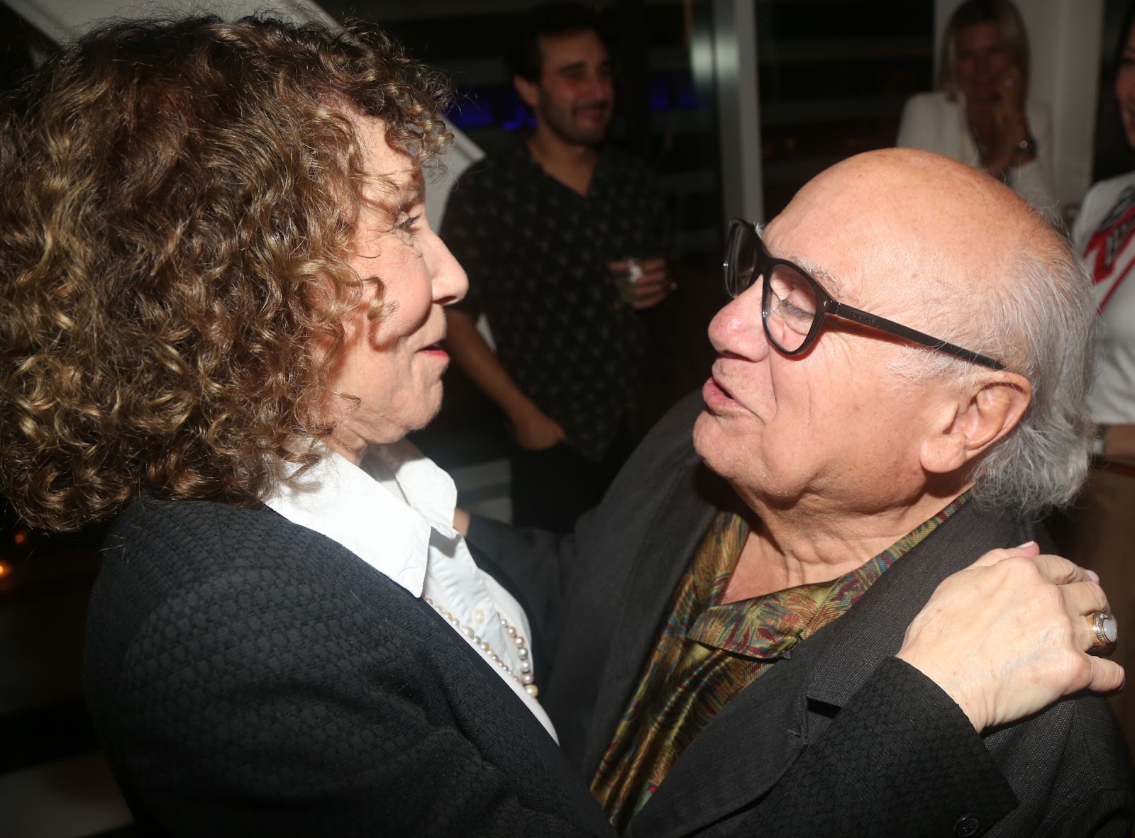 Rhea Perlman and Danny DeVito at the opening night of the play "Let's Call Her Patty" on July 31, 2023, in New York. | Source: Getty Images