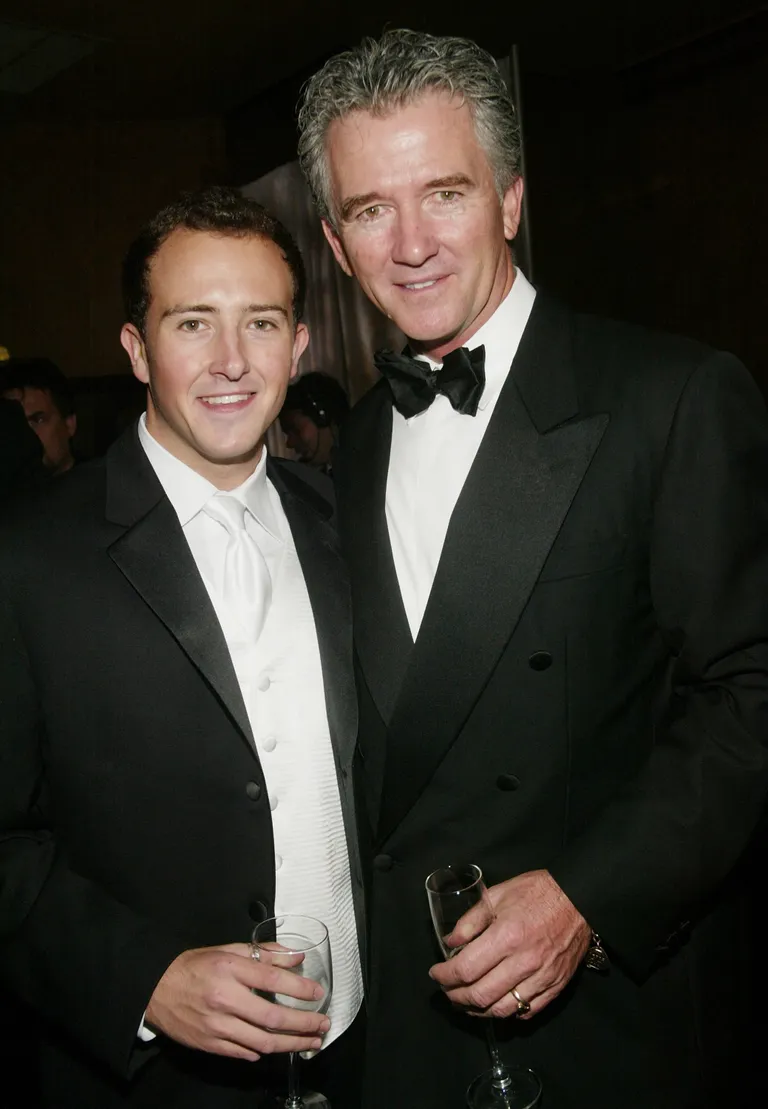 Actor Patrick Duffy and son, Connor Duffy attending a party on November 2, 2003 in New York City. | Source: Getty Images