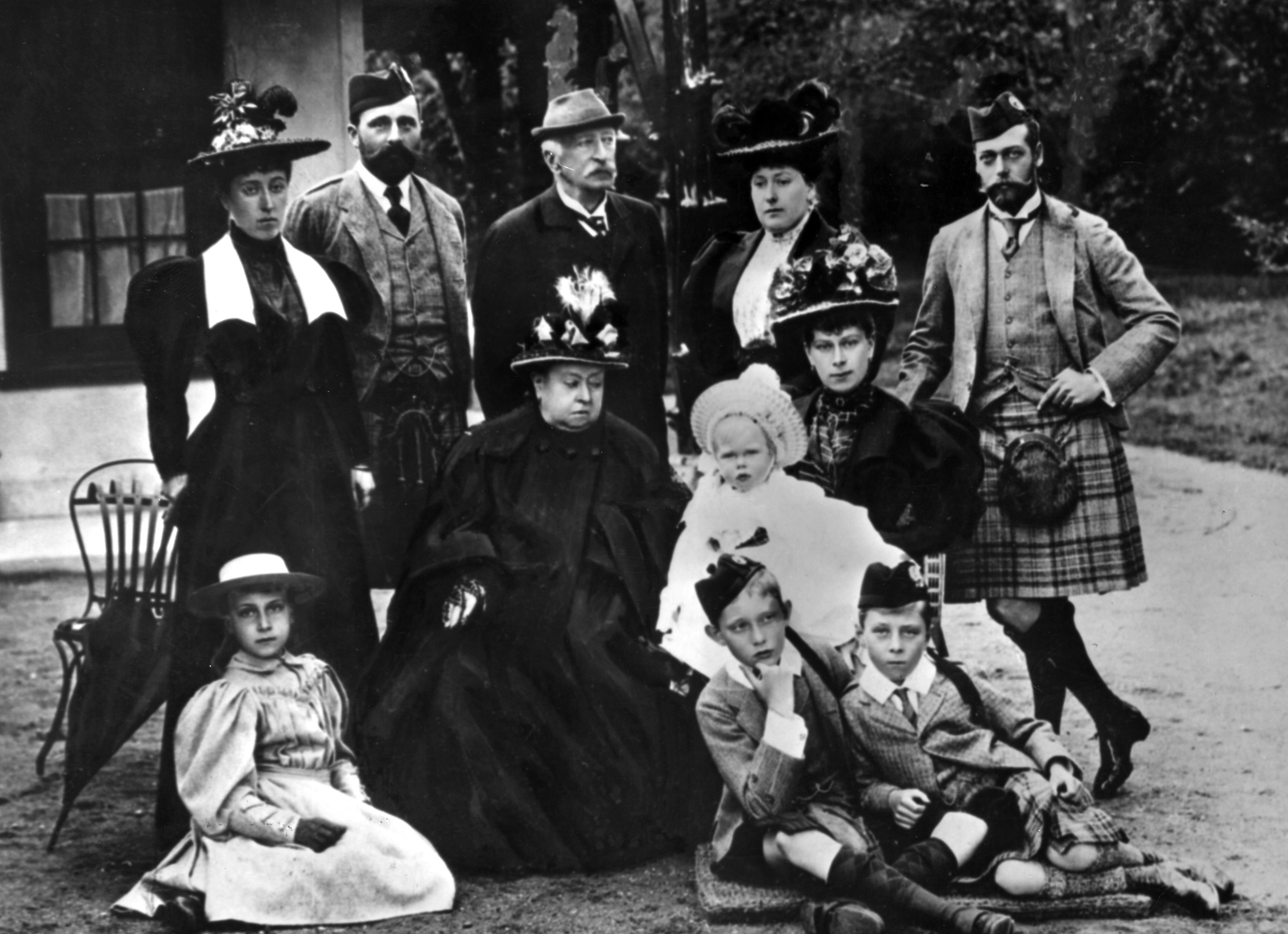 Queen Victoria with her family, circa 1895 | Source: Getty Images