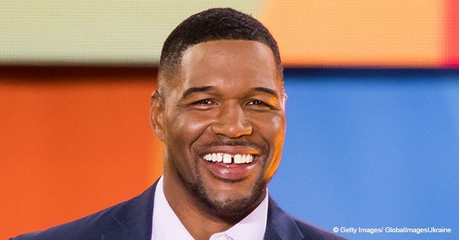 Michael Strahan Shares Adorable Video of Him Dancing with Beautiful Twin Daughters While at Work