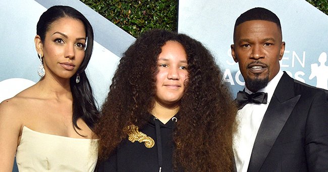 Corinne Foxx, Annalise Bishop and Jamie Foxx attend the 26th Annual Screen Actors Guild Awards at The Shrine Auditorium on January 19, 2020 in Los Angeles, California | Photo: Getty Images