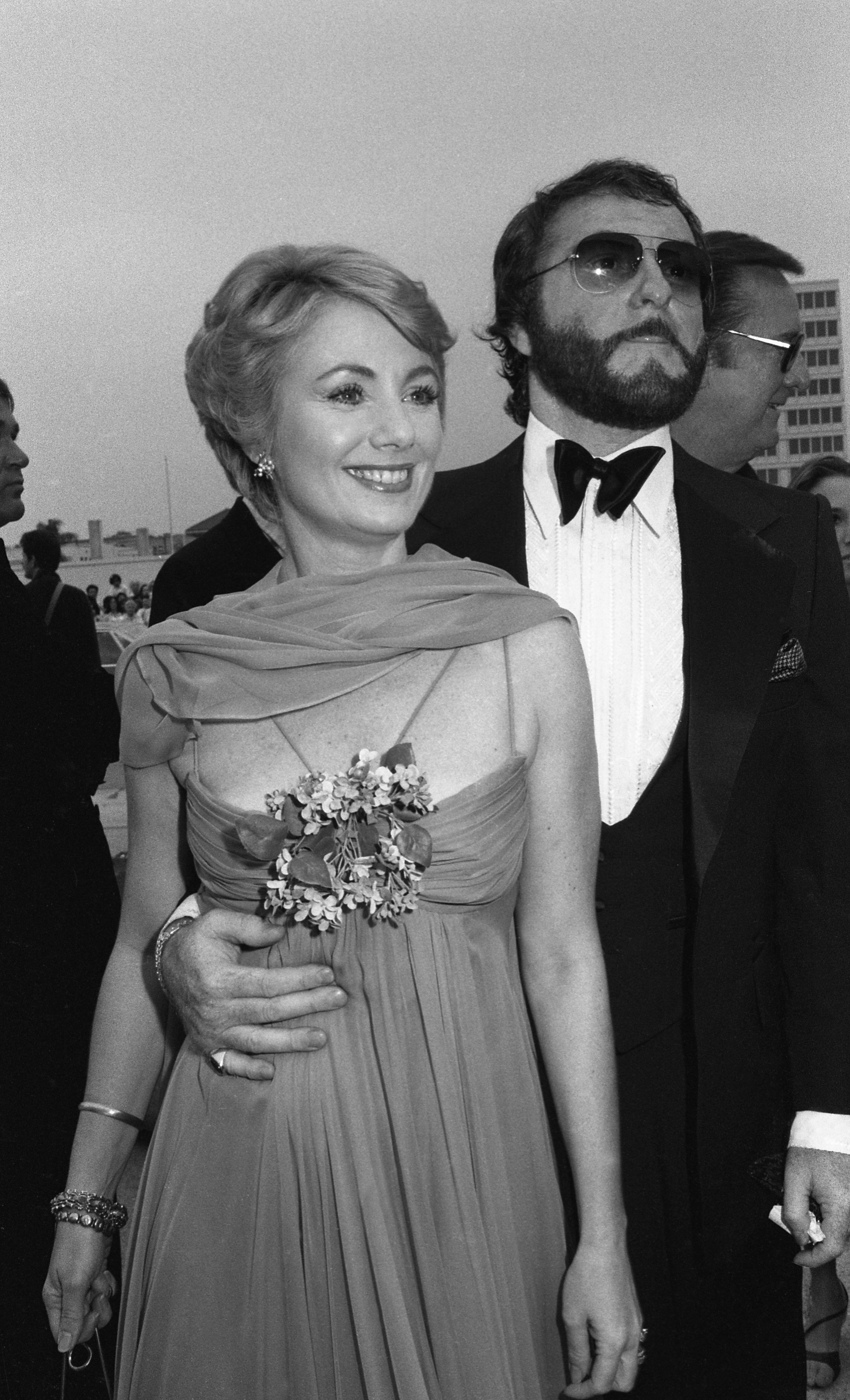 Actress Shirley Jones and comedian Marty Ingles attend the 30th Annual Emmy Awards on September 17, 1978 at the Pasadena Civic Auditorium in Pasadena, California | Source: Getty Images