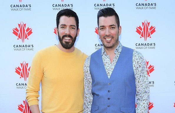 Drew Scott and Jonathan Scott at the Canada's Walk Of Fame Fundraising Event on July 18, 2019 | Photo: Getty Images