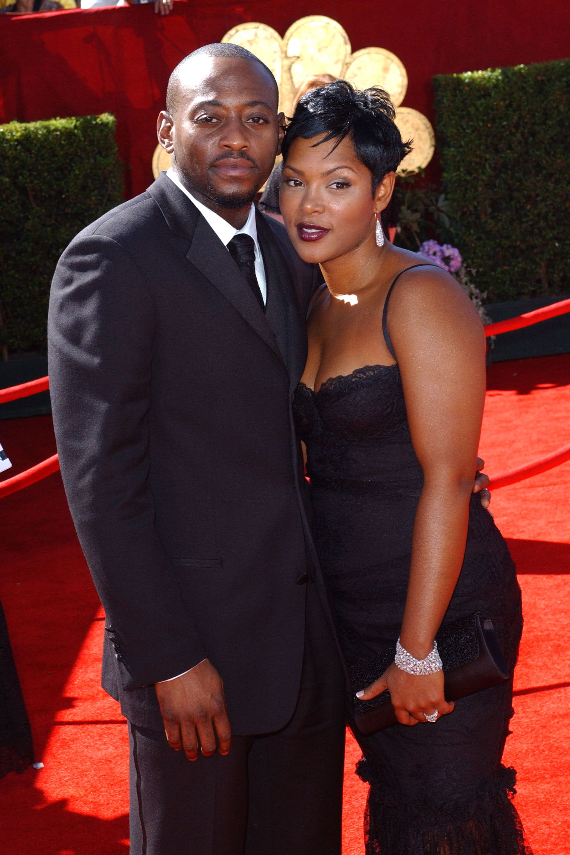 Omar Epps and wife Keisha Epps at the Shrine Auditorium, in August 2006 | Photo: Getty Images