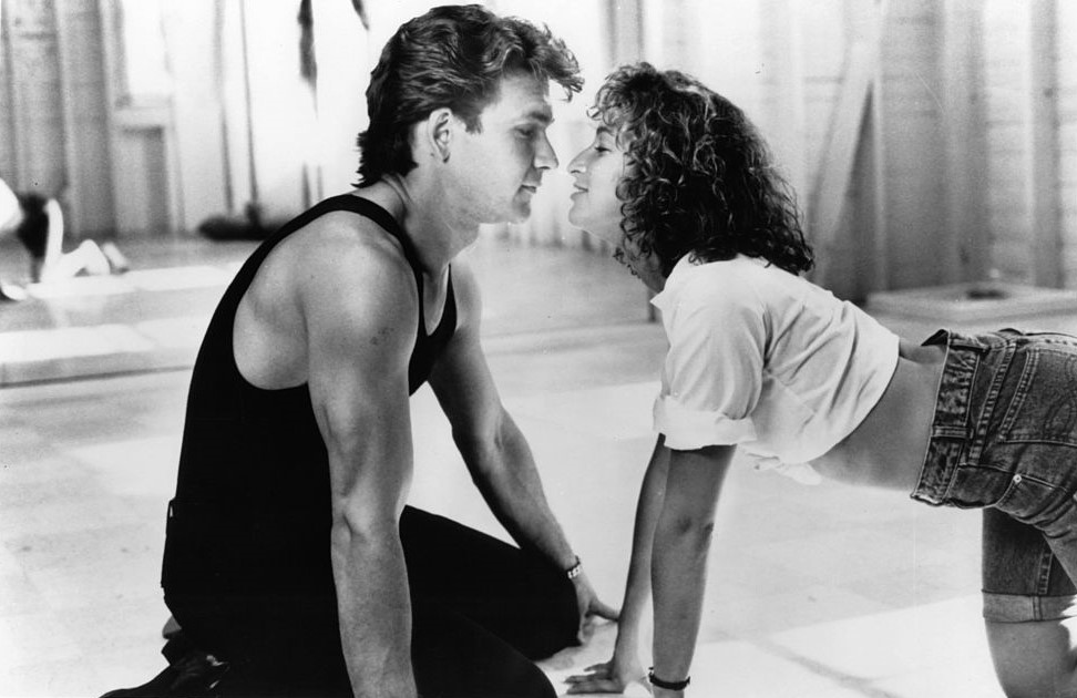 Patrick Swayze and Jennifer Grey in a scene from the film "Dirty Dancing" released in 1987. | Source: Getty Images