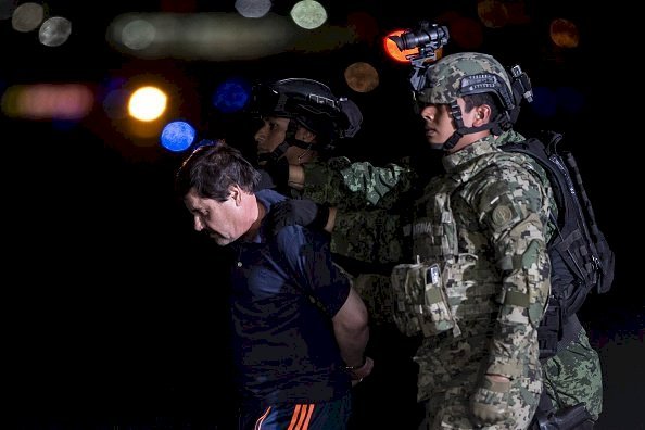 El Chapo recapturado en México. |Imagen: Getty Images. El Chapo recapturado en México. |Imagen: Getty Images.