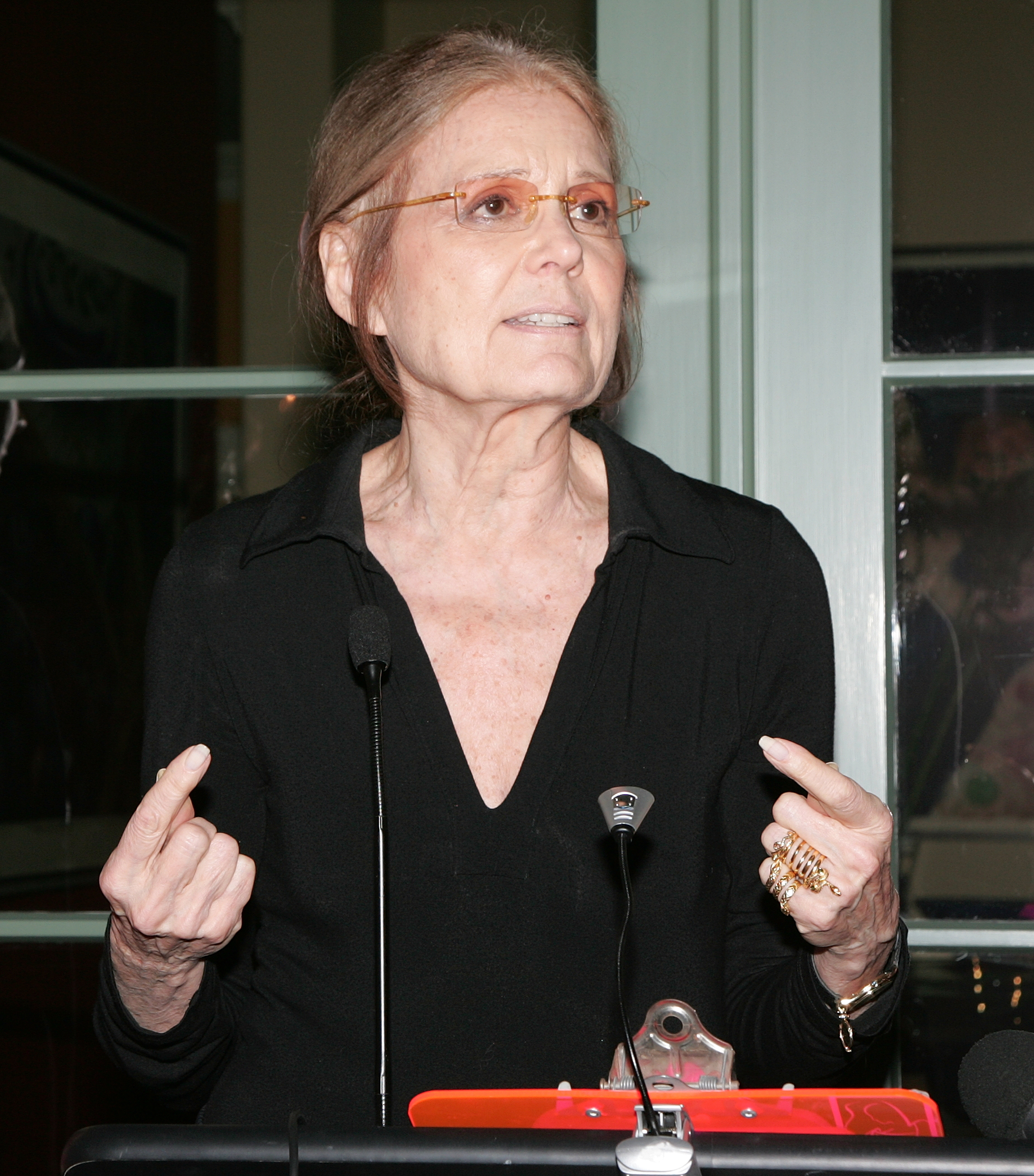 The writer speaks at a private home on March 16, 2010 in Beverly Hills, California | Source: Getty Images